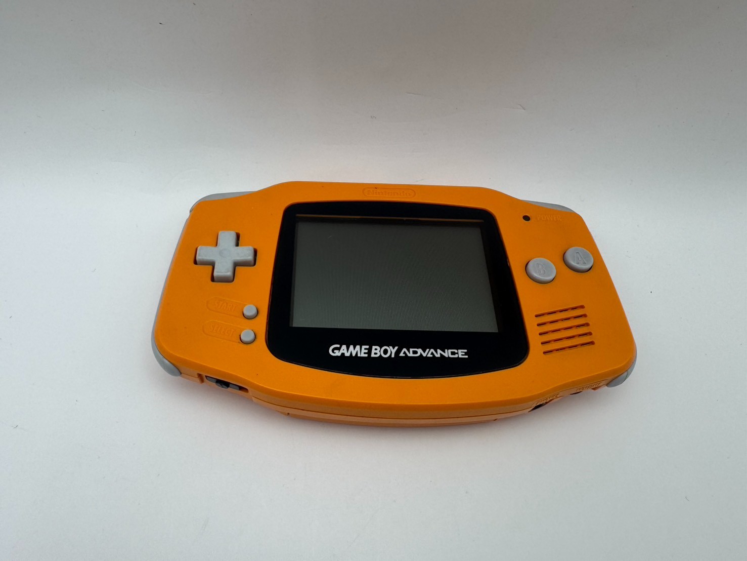 Nintendo Game Boy Advance Orange AGB-001 Console Japan Tested