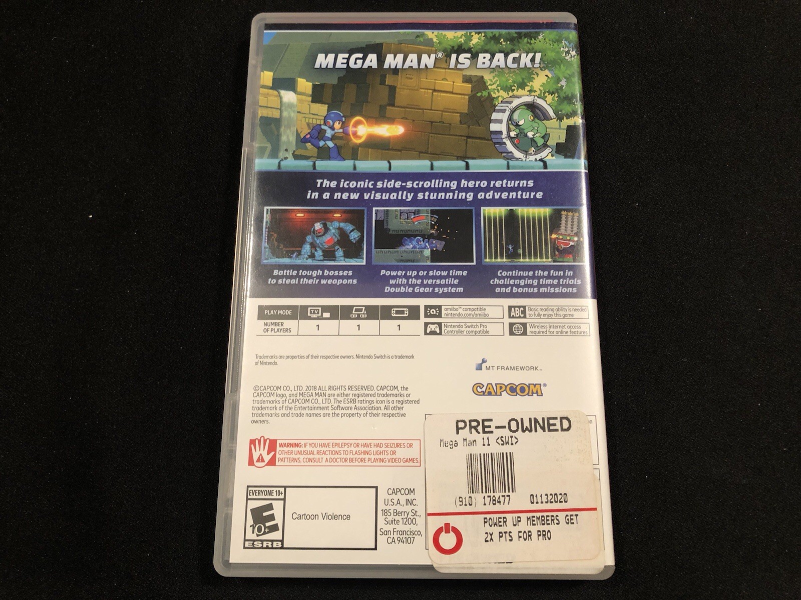 Mega Man 11 For Nintendo Switch Physical Copy