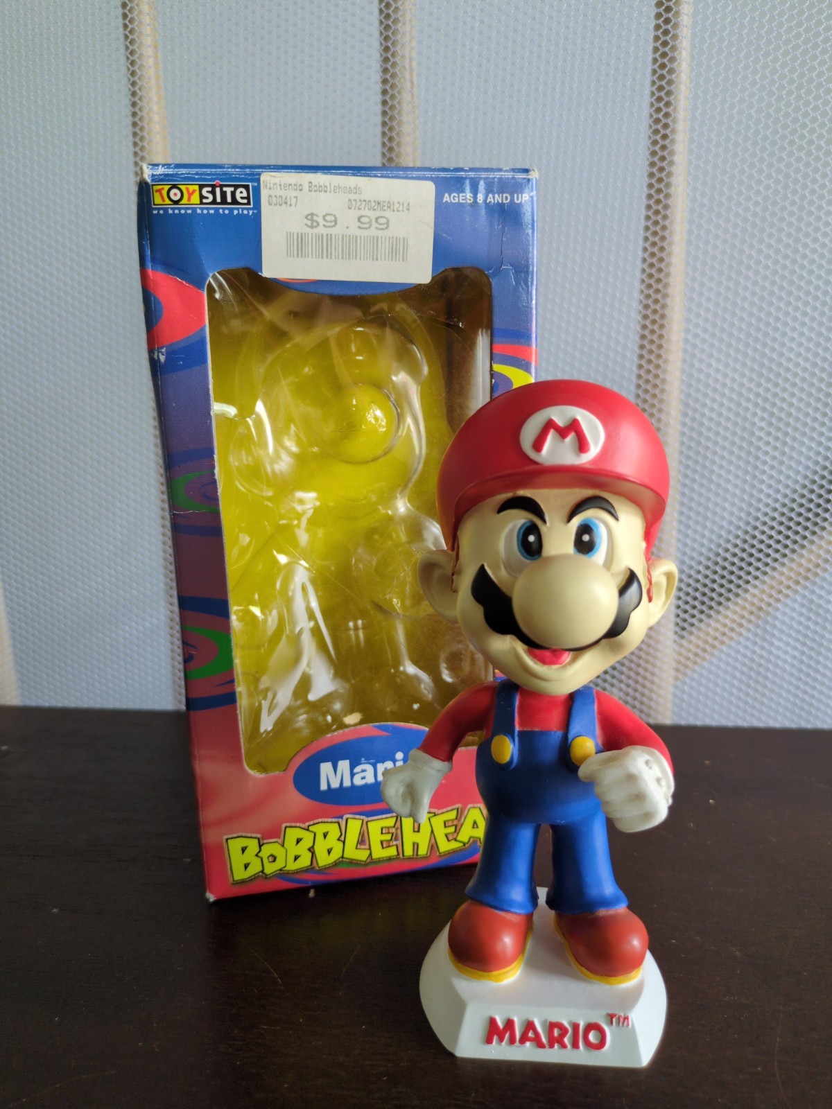 Mario Bobblehead Nintendo 2002 Limited Collectible BD&A w/Box – Great Condition!