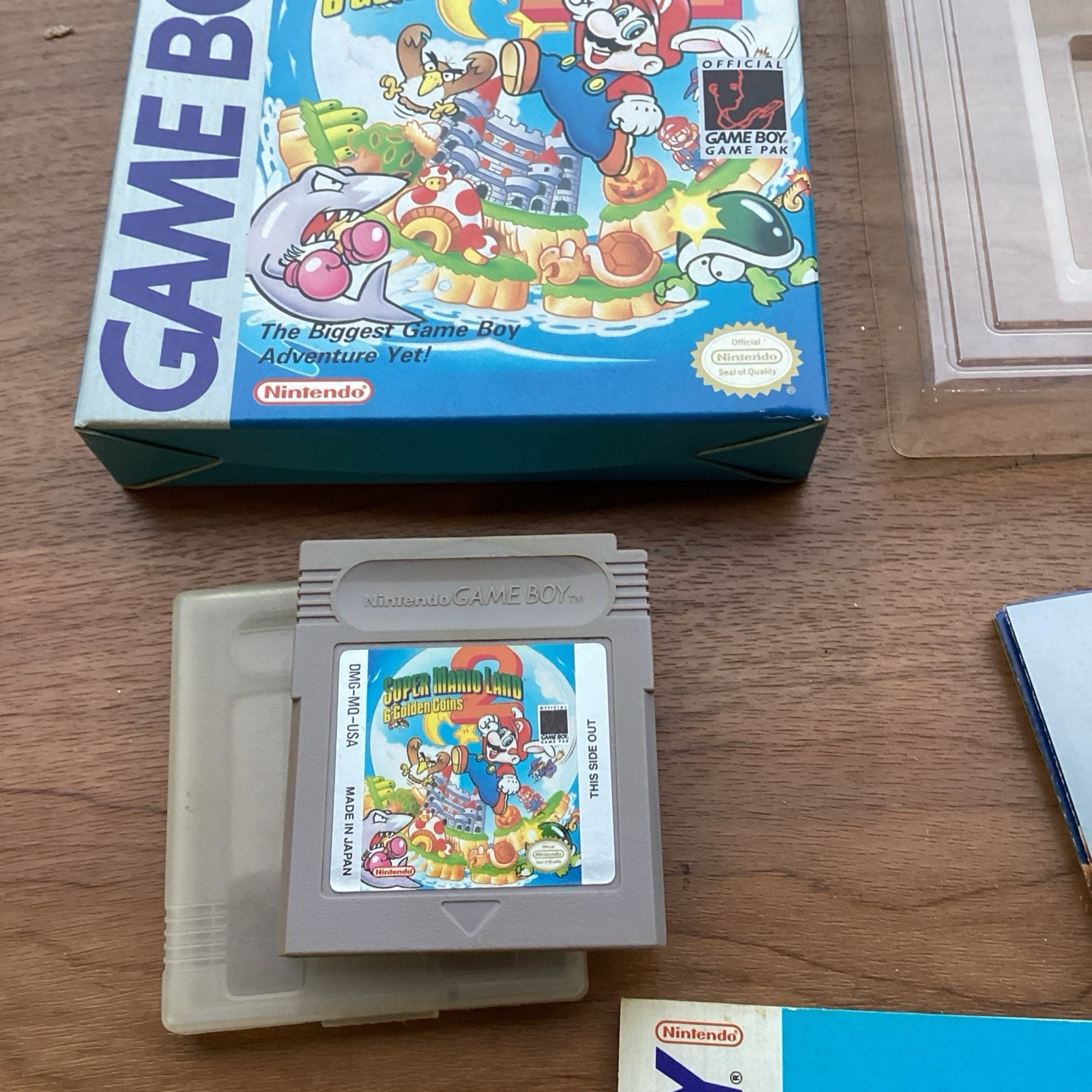 Super Mario Land 2: 6 Golden Coins (Nintendo Game Boy) Complete in Box CIB