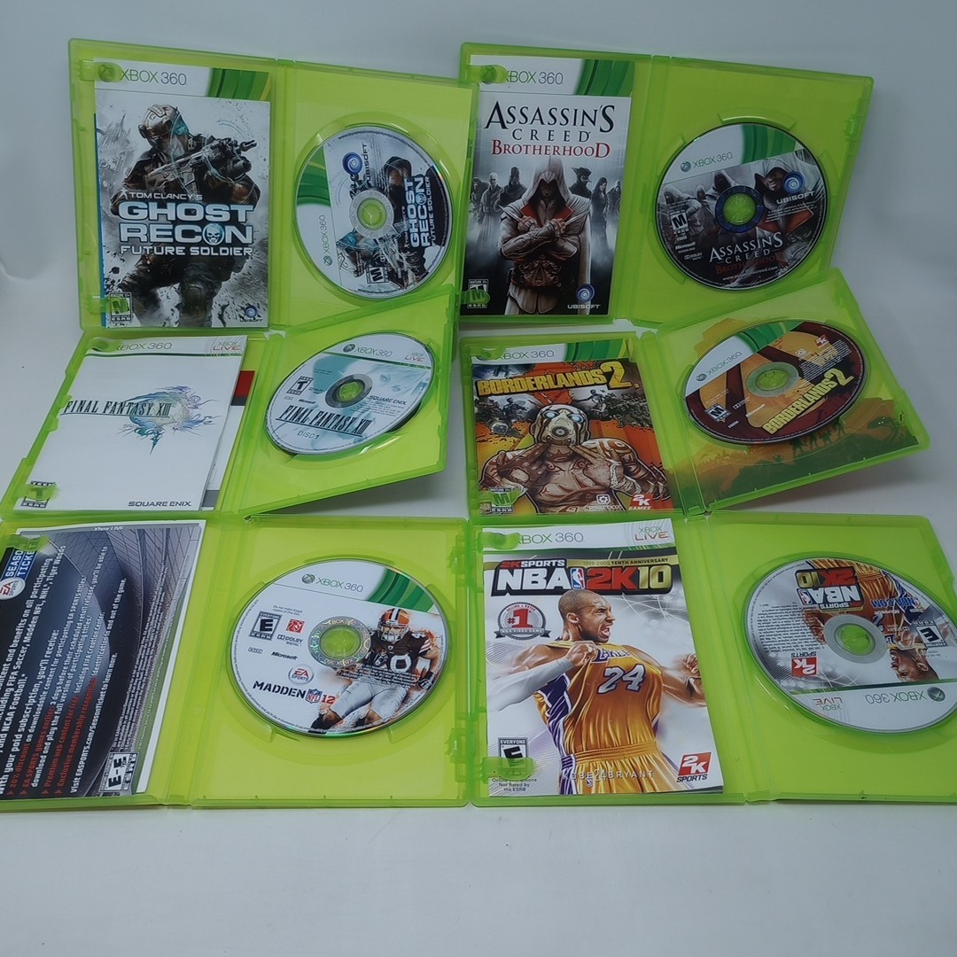 Lot Of 22 Xbox 360 Games With Cases (Many Have Manuals) UNTESTED See Pics!