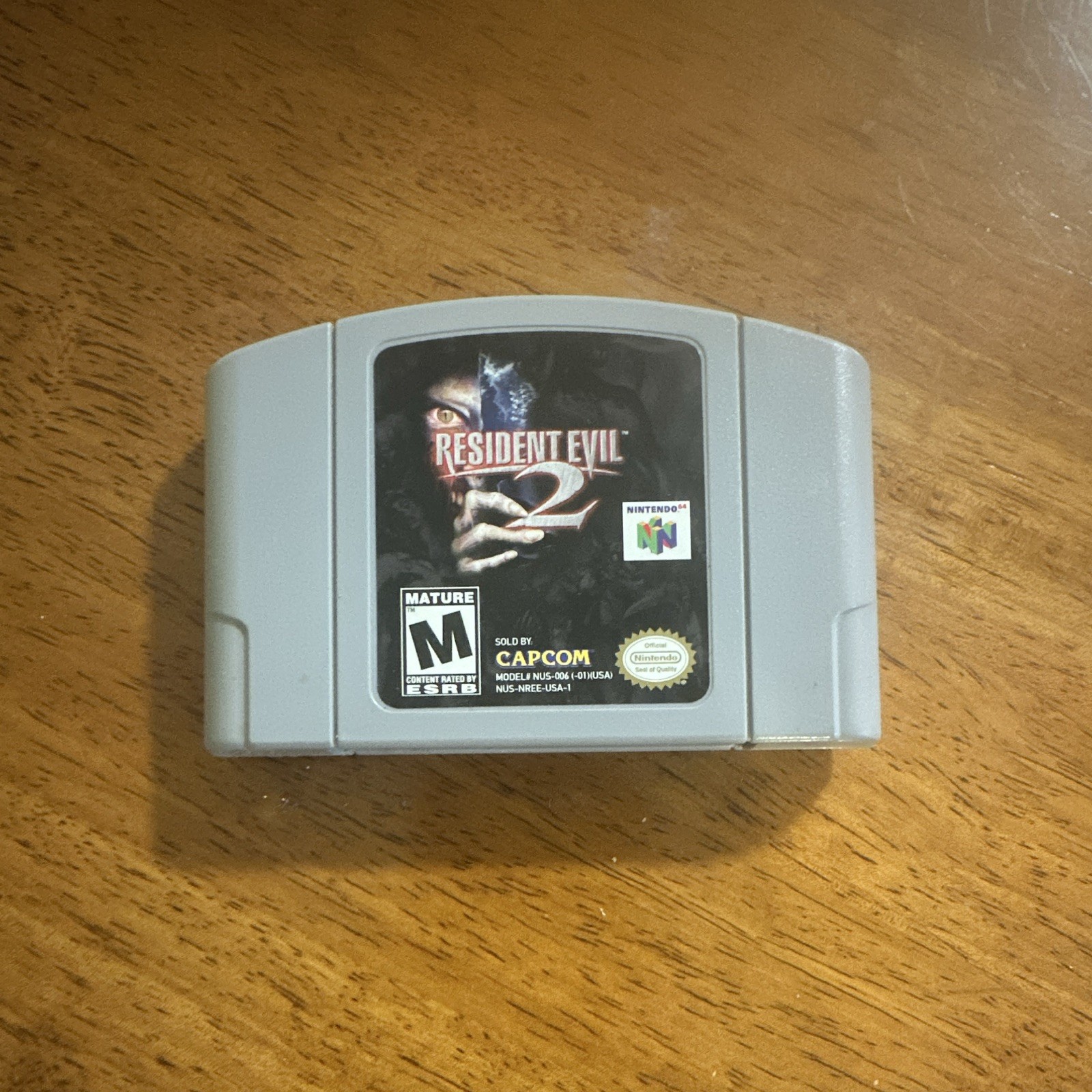 Resident Evil 2 for Nintendo 64 N64 Cartridge, M (Mature), NTSC-U/C