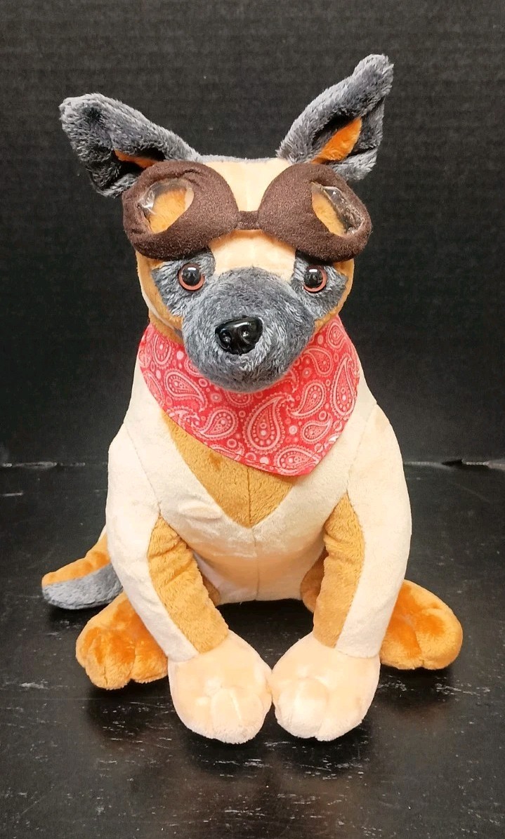 Fallout 4 Dogmeat Plush W/Bandana & Goggles Bethesda Dogmeat 11″ Lot Of TWO