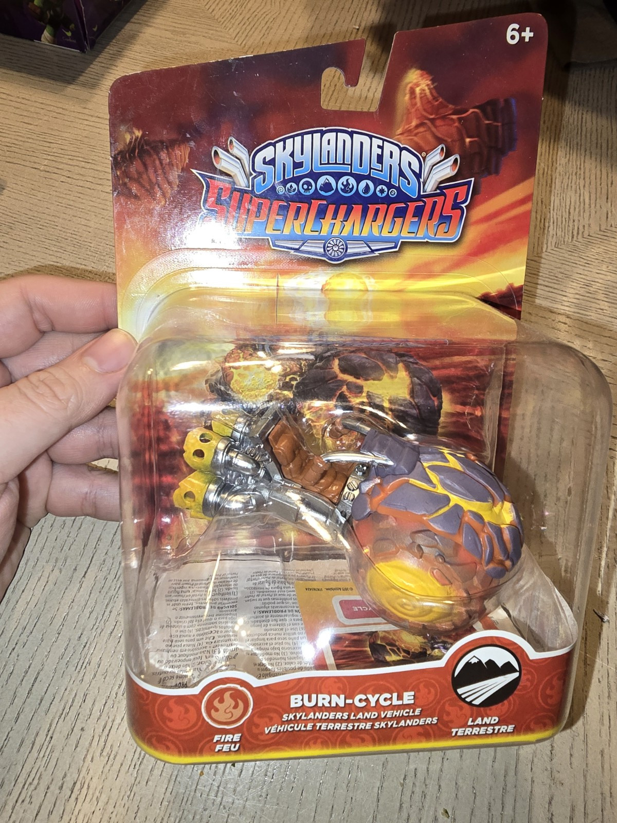 SKYLANDERS SUPERCHARGERS BURN CYCLE NEW Sealed