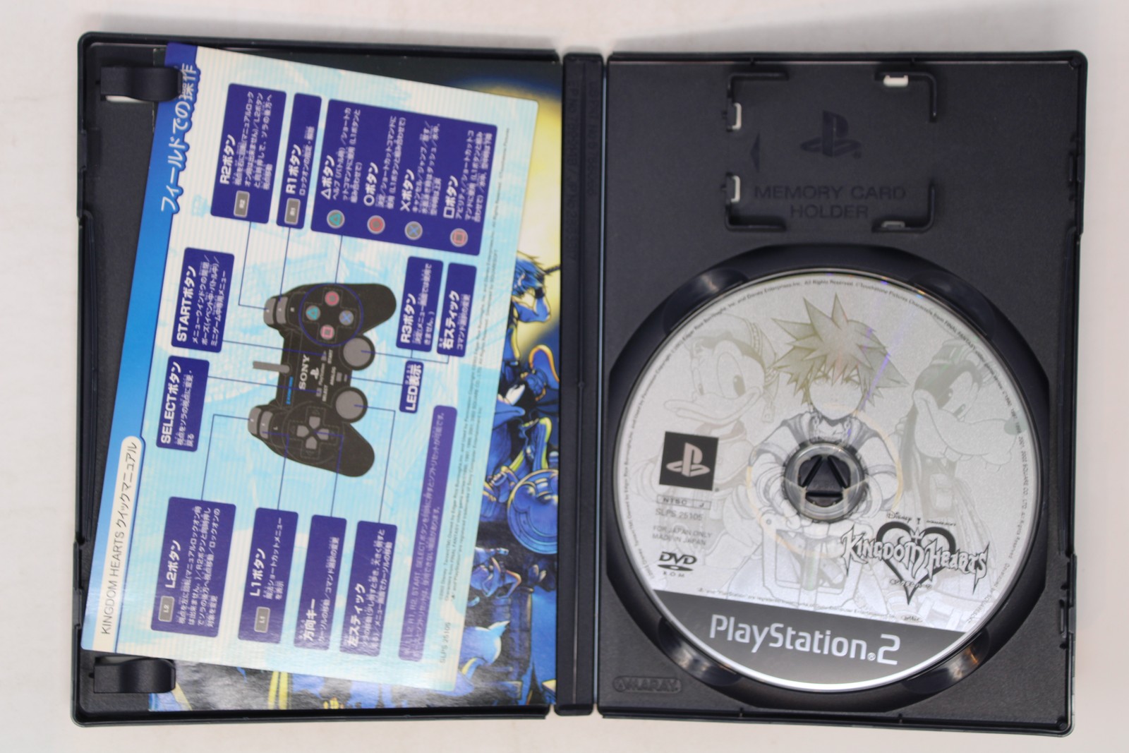Kingdom Hearts PlayStation 2 JPN (Region Locked)