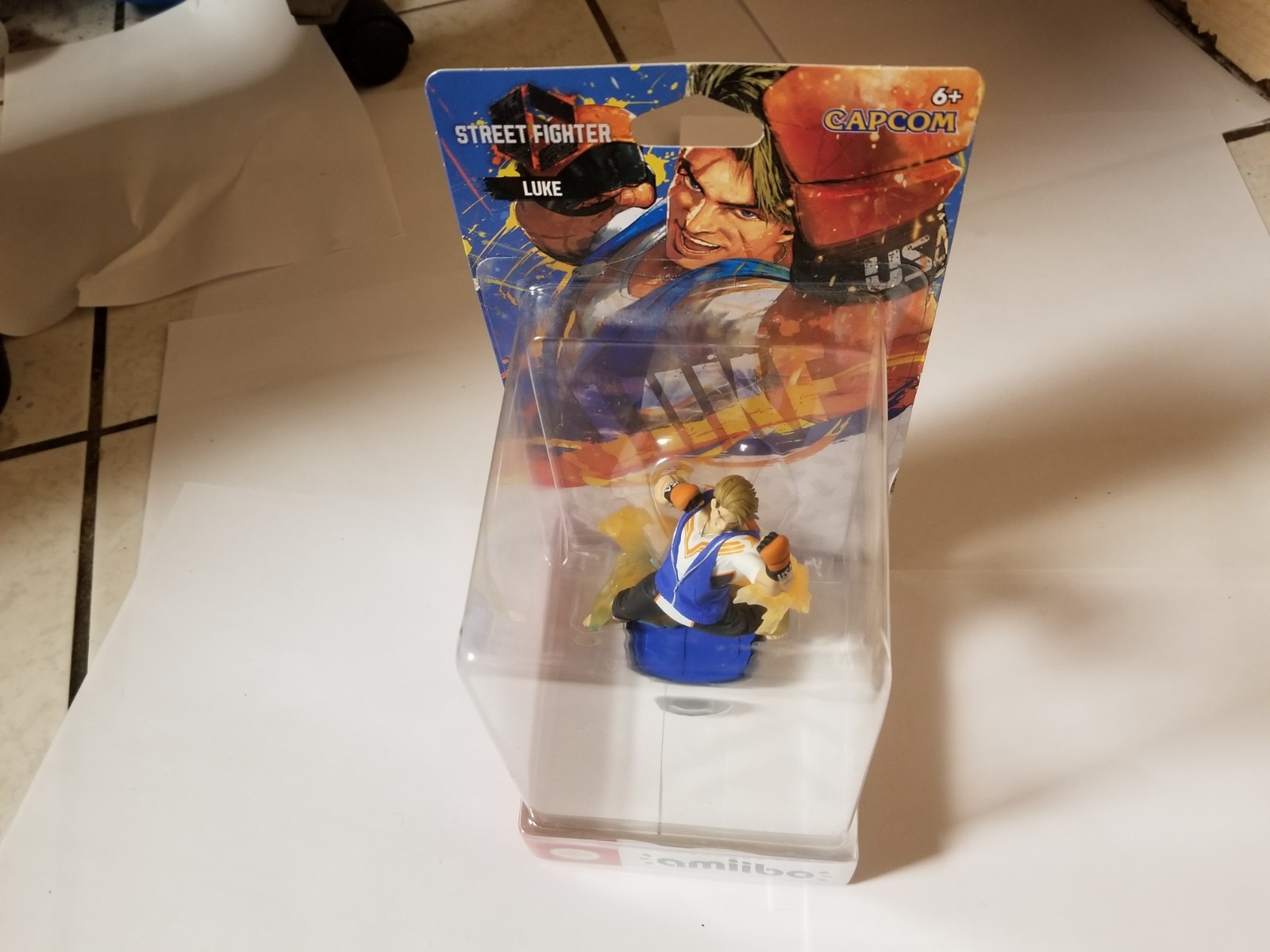 Nintendo Amiibo Street Fighter Luke new