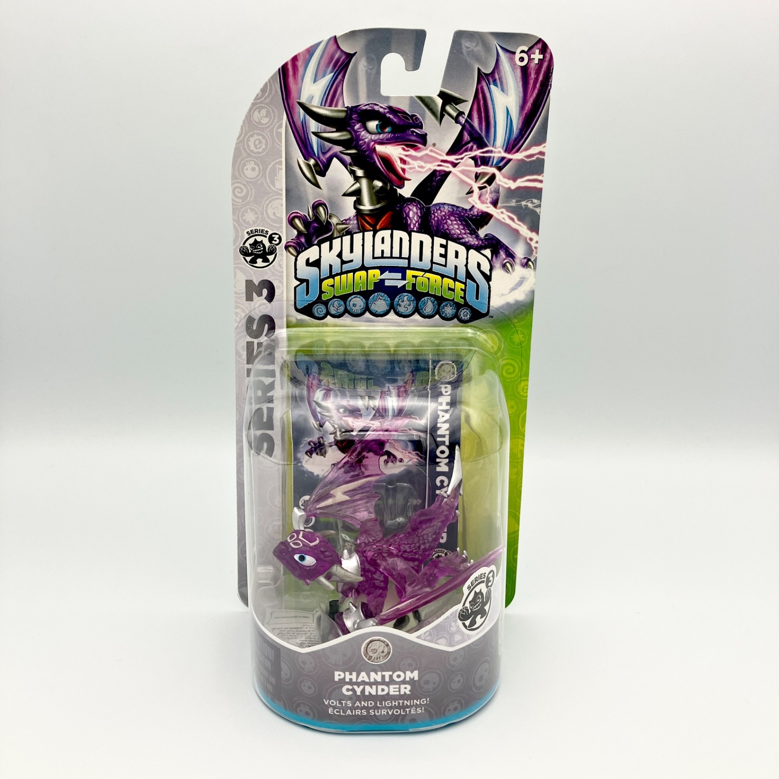 Skylanders Swap Force Phantom Cynder Figure NIB Activision NEW SEALED