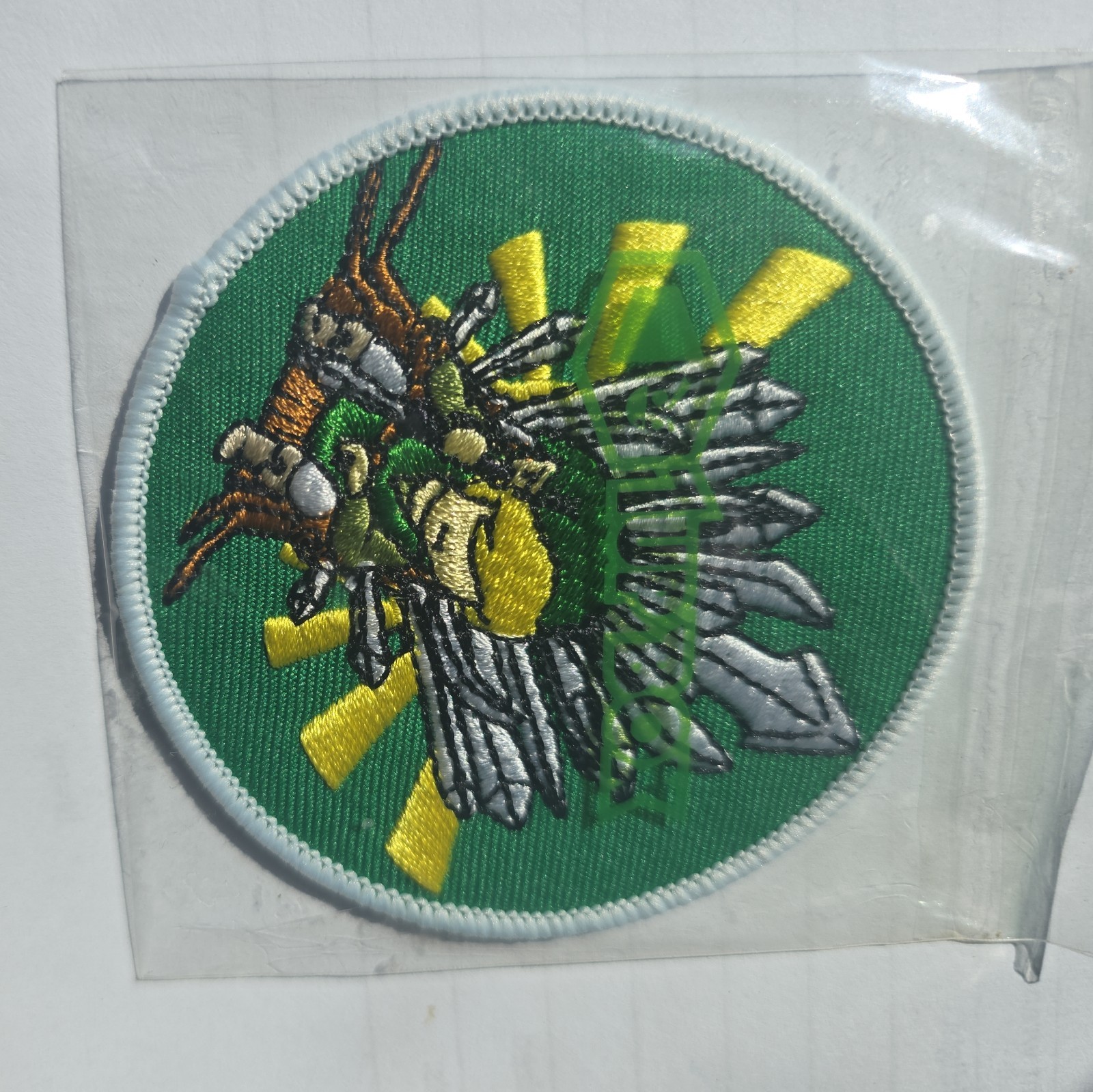 Zelda 1up Box Patch Collector New Still In Plastic Sew-on / Iron On Patch Link