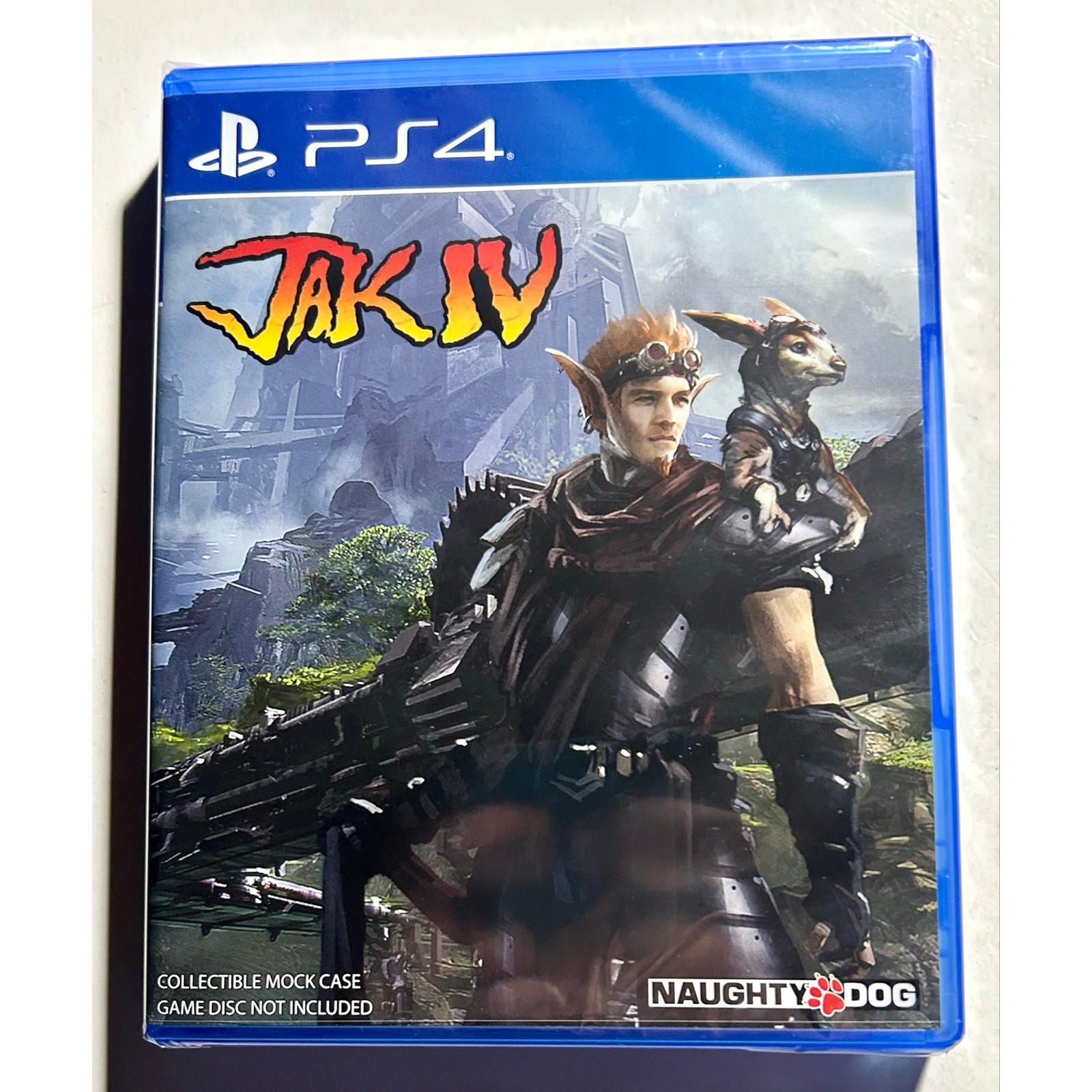 Jak Iv Mock Case No Game (PlayStation 4 PS4)Brand New🔥No Tears!