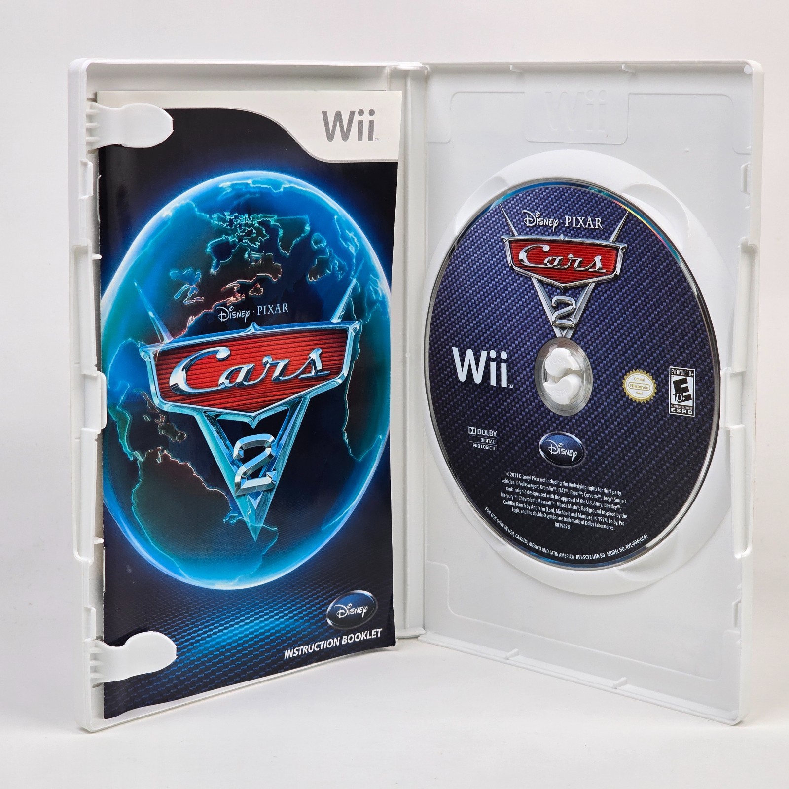 Cars 2 (Nintendo Wii) CIB COMPLETE & TESTED