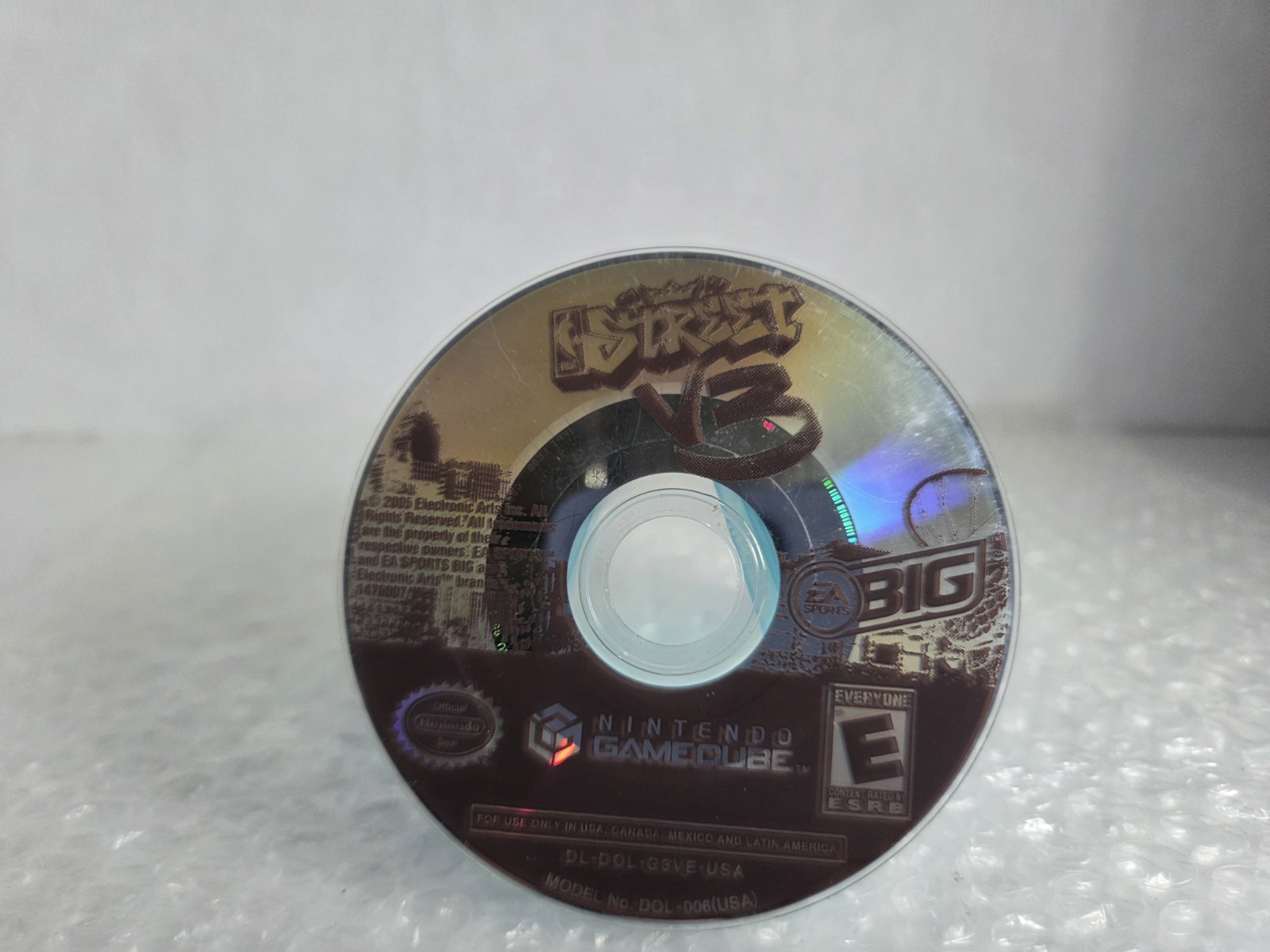 NBA Street Vol. 3 GameCube Nintendo Wii No Manual Disc Case Tested EA Sports Big