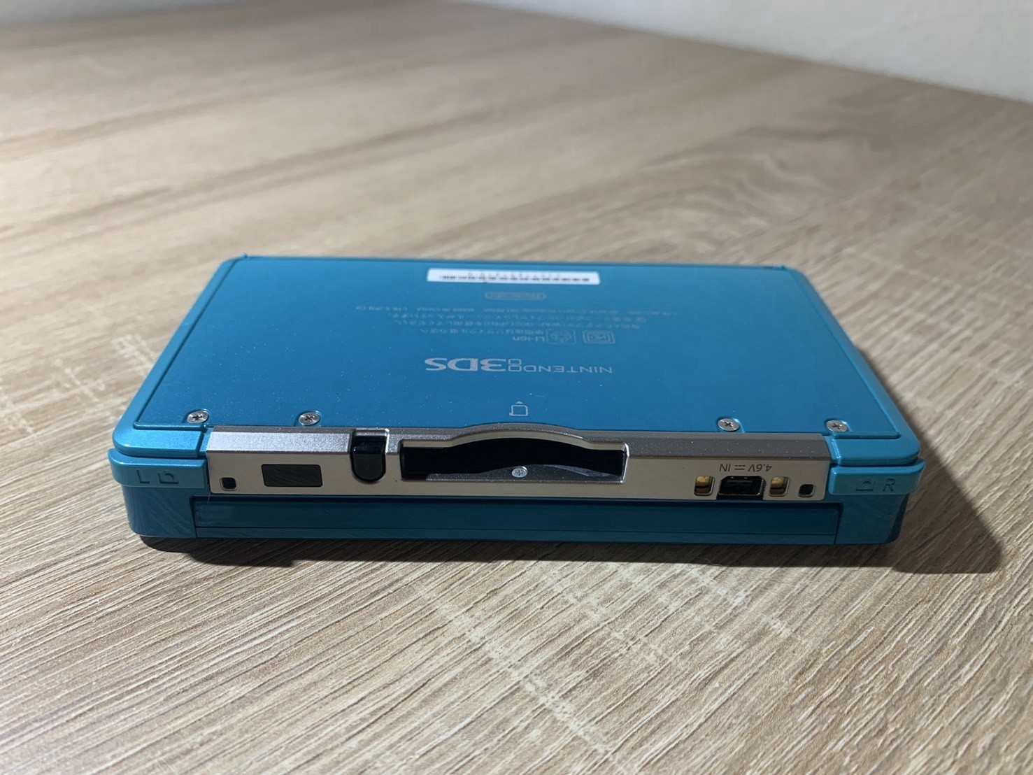 1169 Nintendo 3DS Aqua Blue Excellent TESTED