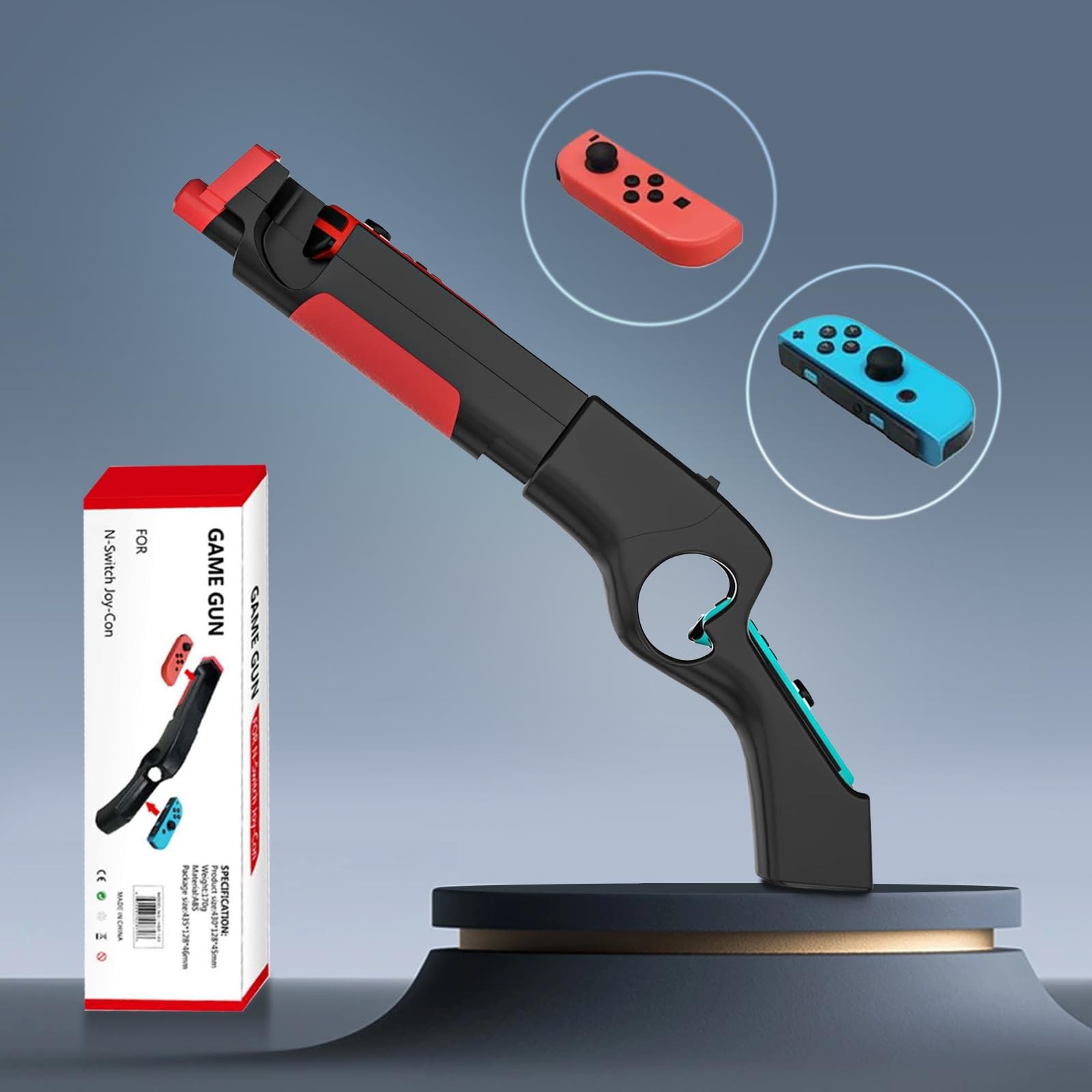game Gun Controller, 1 pack Gun Handle Grip hunting games for nintendo Switch…