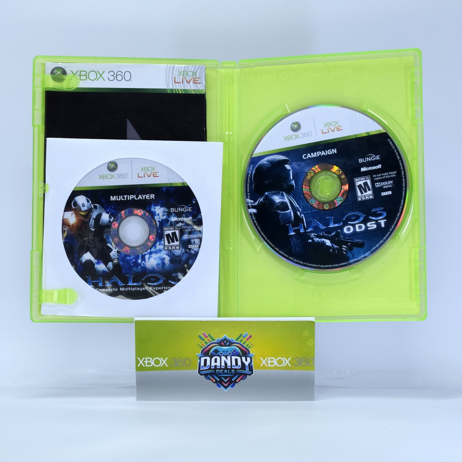Halo 3: ODST CIB W/ Manual – Xbox 360