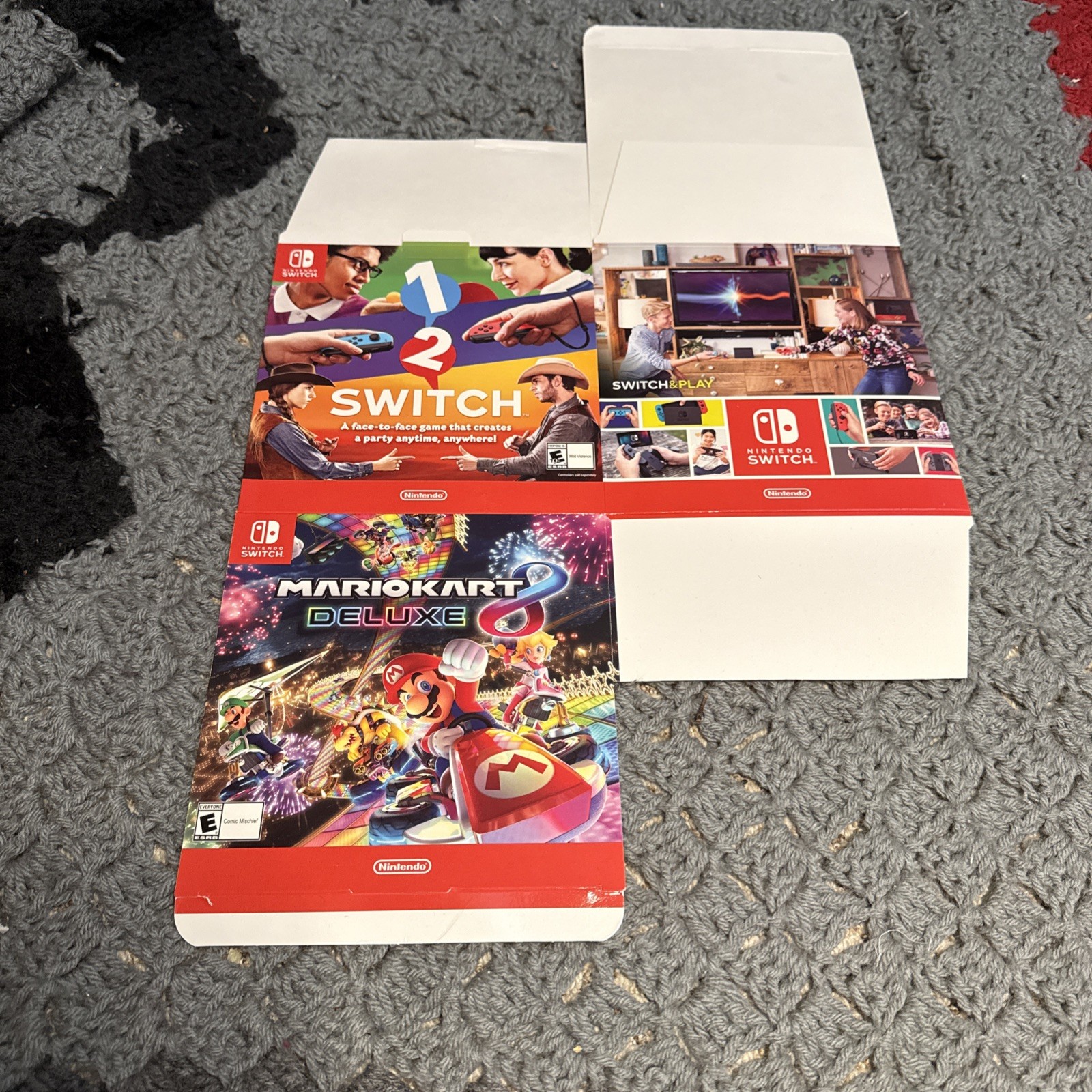 Nintendo Switch & Wii U Promotional Store Display Box, Zelda Breath Of The Wild
