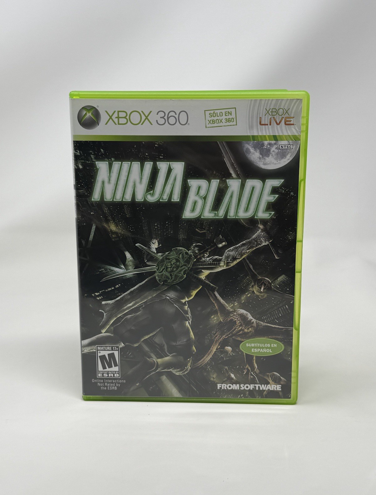 Ninja Blade Microsoft Xbox 360 Complete CIB Pristine Disc Authentic Tested Works