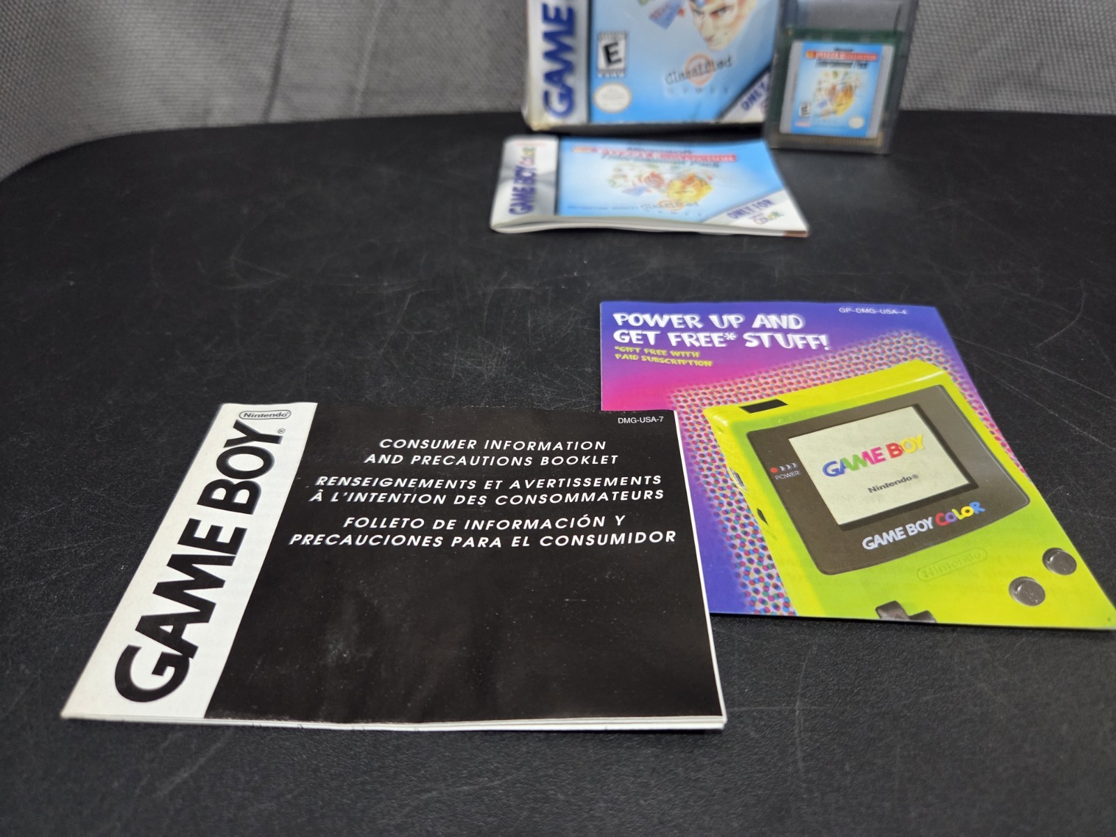Microsoft Puzzle Collection Entertainment Pack (Nintendo Game Boy Color) CIB