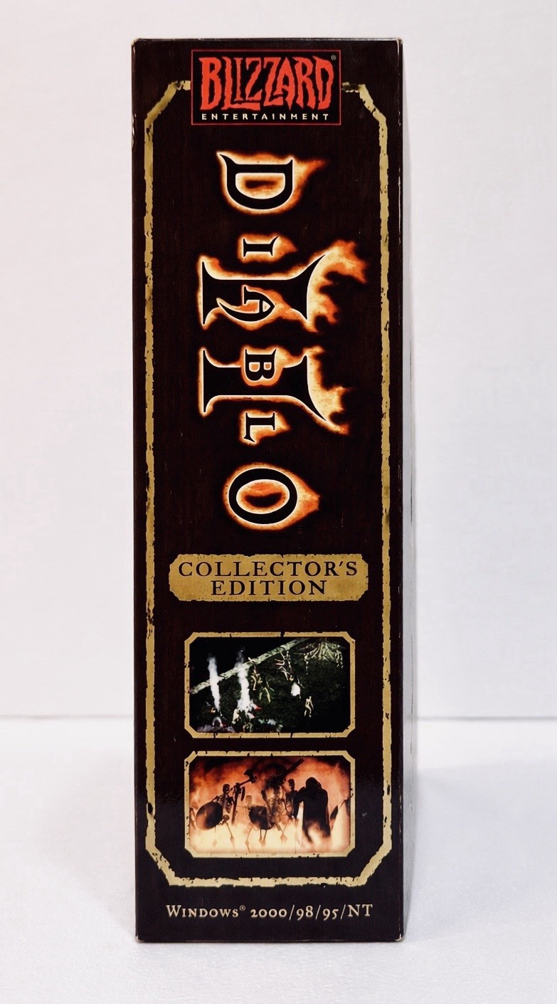 Diablo 2 II Collector’s Edition PC Factory Sealed Big Box #42264/70000