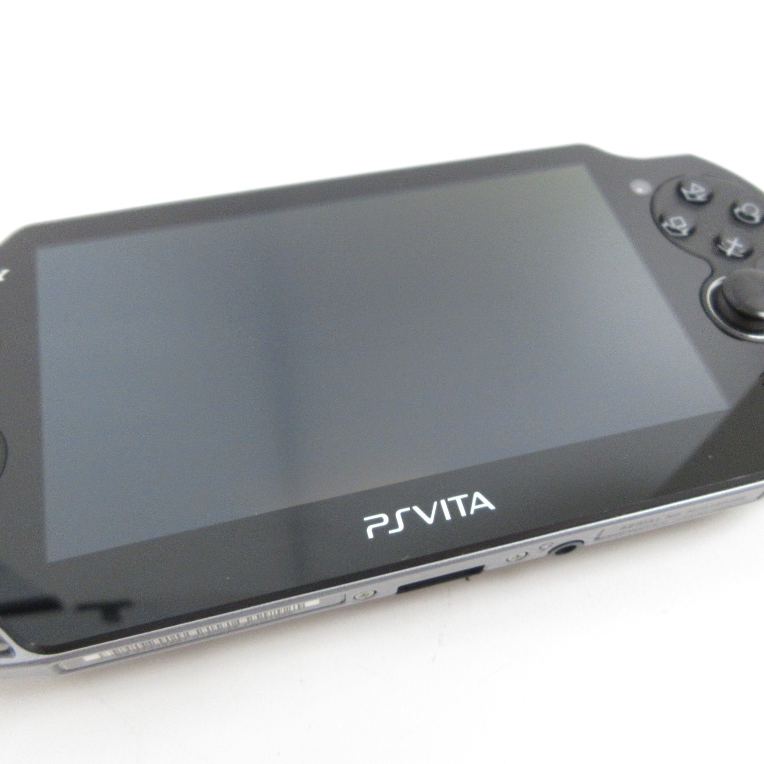 【Very Good】Sony PS Vita PCH-1000 Crystal Black Wi-Fi Model Console only #RET08/0