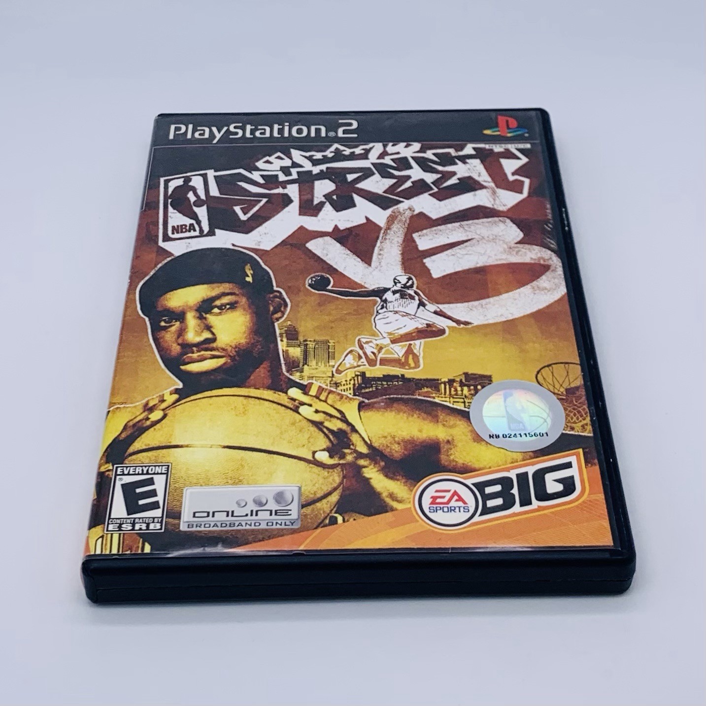NBA Street V3 Sony PlayStation 2 PS2, 2005 EA Sports Big – No Manual Tested