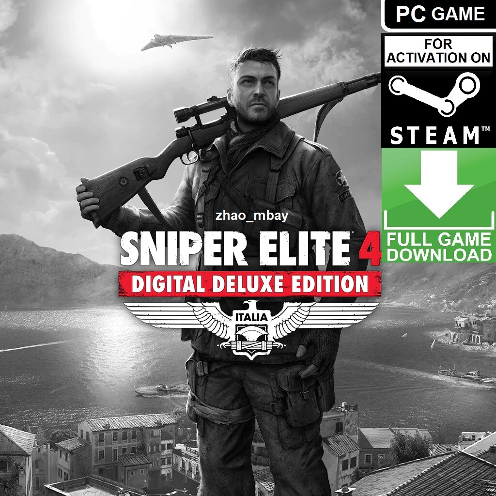 Sniper Elite 4 Deluxe Edition PC Steam Key GLOBAL FAST DELIVERY! Action Shooter