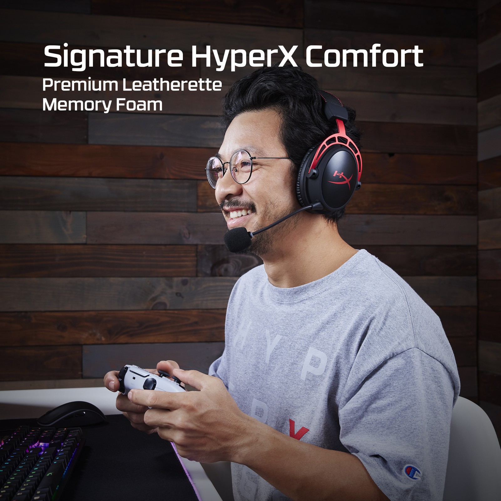 HyperX Cloud Alpha – Gaming Headset (Black-Red)