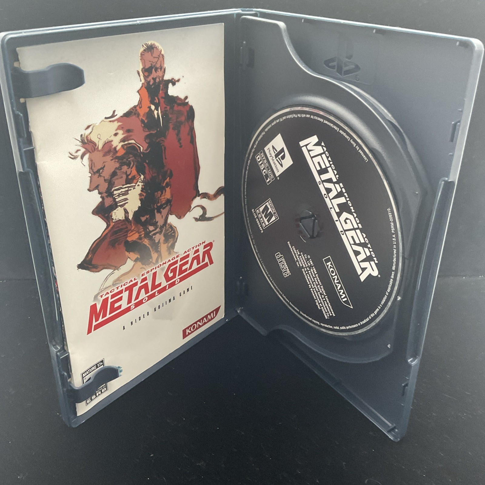 Metal Gear Solid 1 The Essential Collection (PS2)Tested & CIB 1 YR Warranty Mint