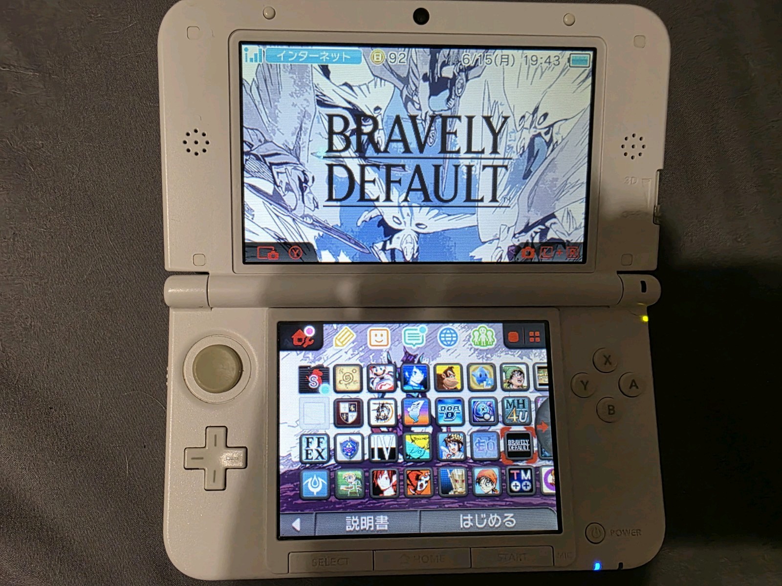 3DS LL With 128gb SD Card