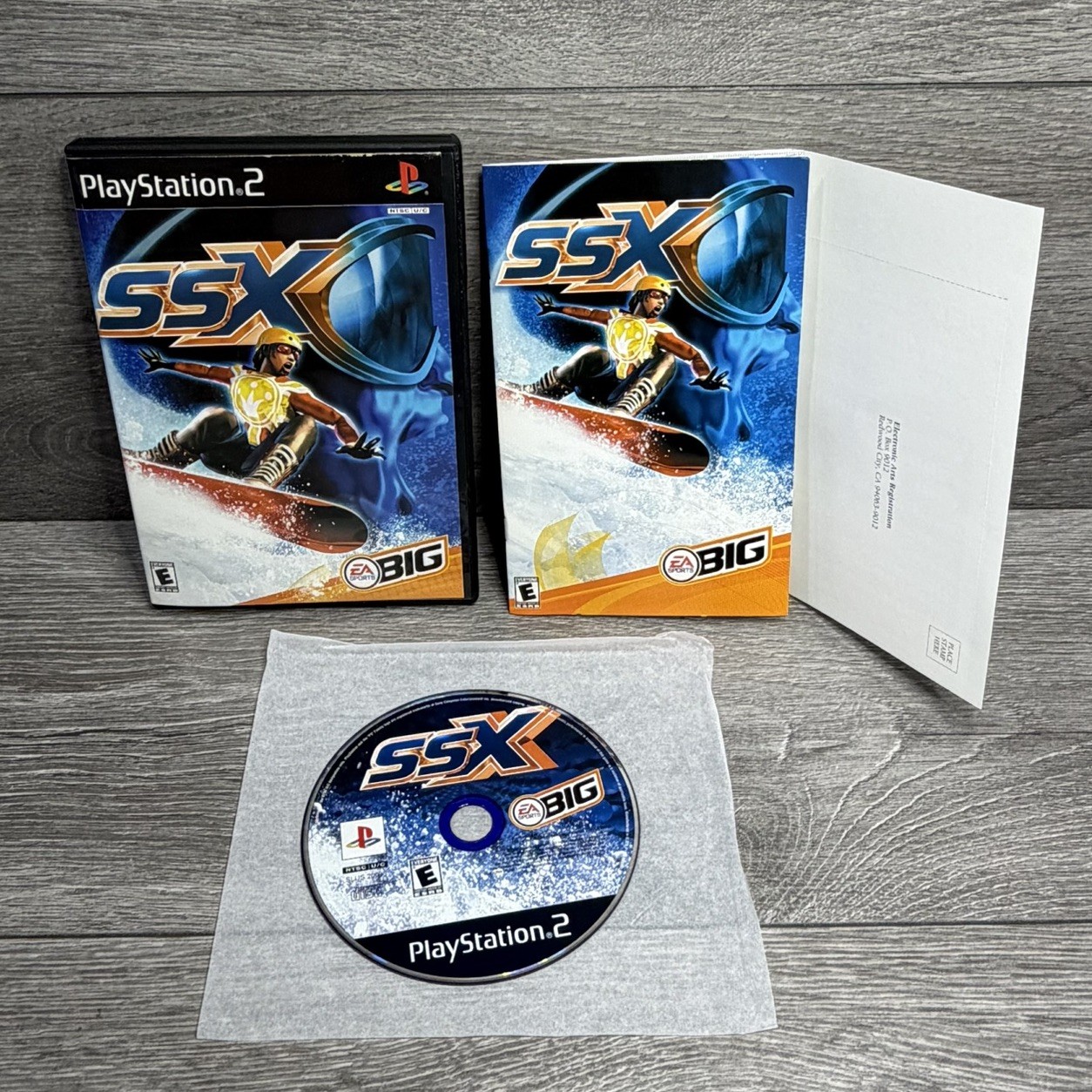 SSX Sony Playstation 2 PS2 CIB Complete Refurbished & Tested Free Shipping