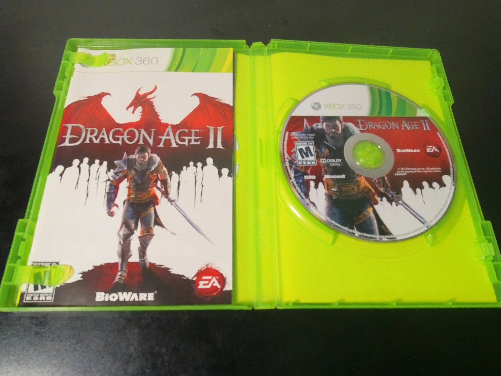 Dragon Age II (Xbox 360, 2011) CIB