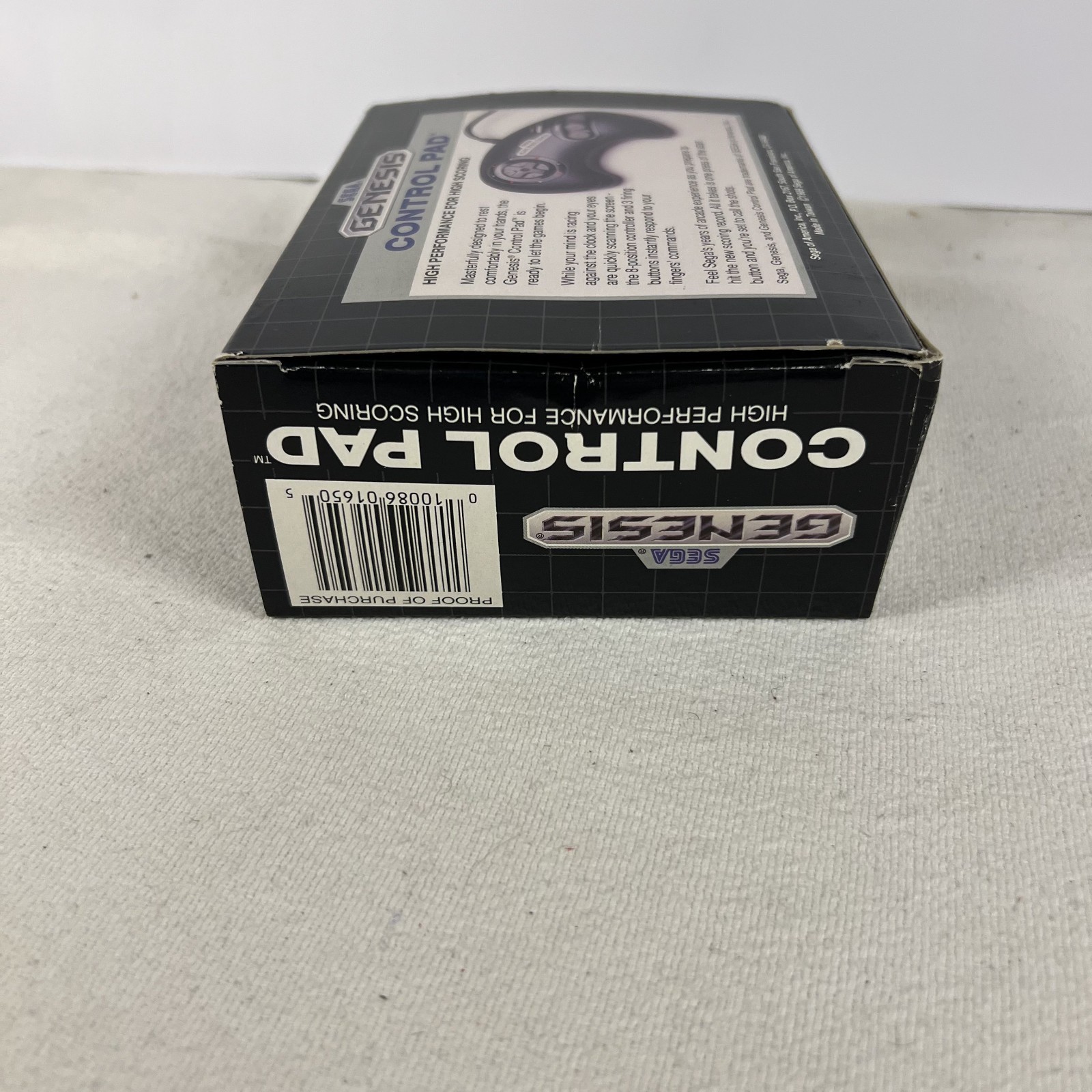 OEM Official Sega Genesis Control Pad 3 Button Controller 1650 With Box Tested
