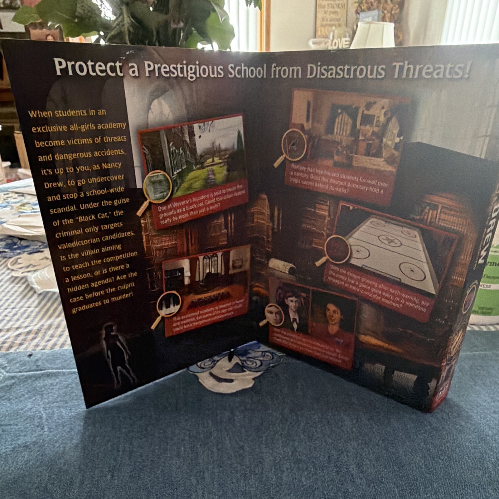 Her Interactive Nancy Drew: Warnings at Waverly Academy PC Mystery Game (2009) E