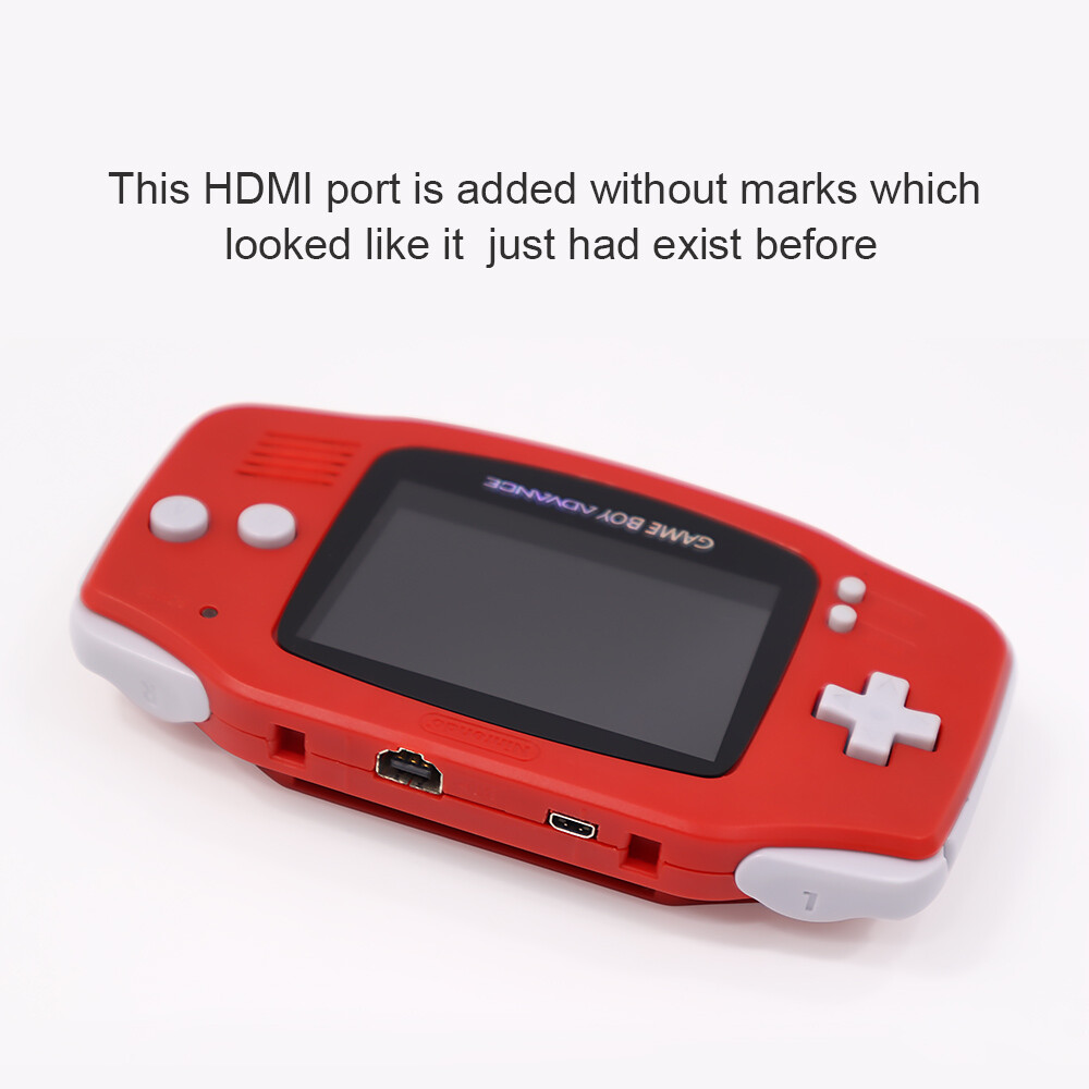 2 Wire HDMI Kit GBA HDMI Adapter Kit For 32 Pin Gameboy Advance GBA Console