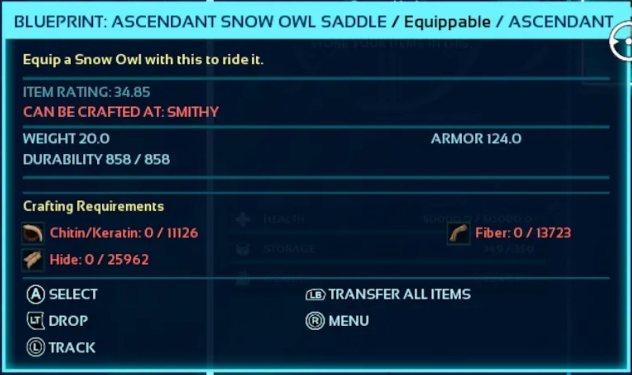 Ark ASA Ascendant Blueprints – Saddles – Whip – Tools and More PVE Official