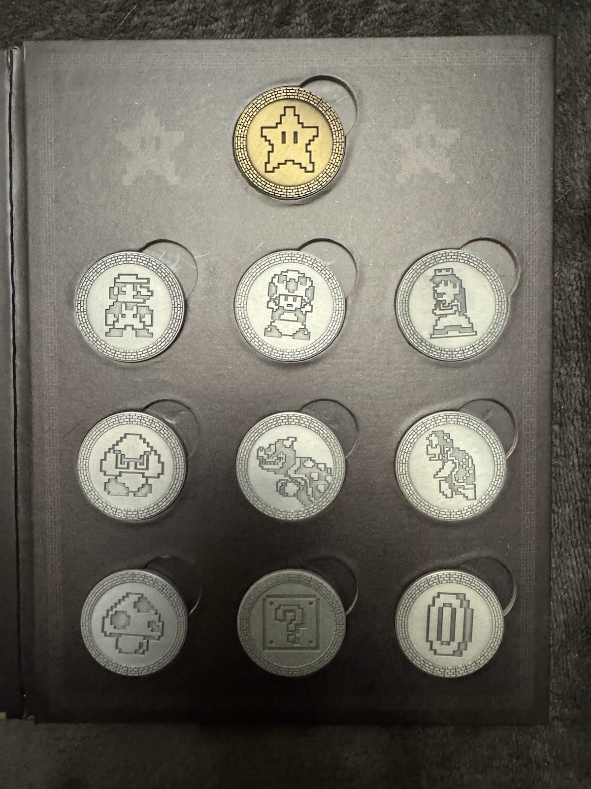 Think Geek Complete Super Mario Bros. Coin/Medal Collection