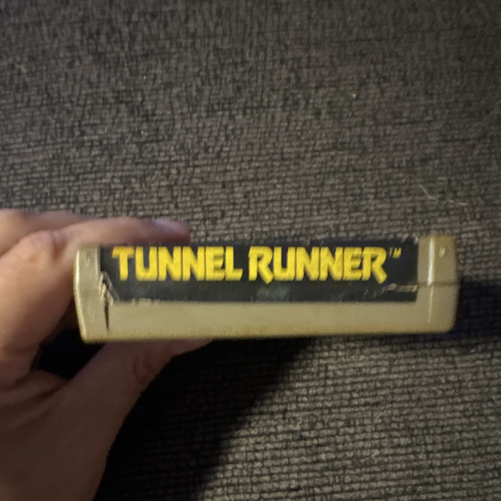 Tunnel Runner RAM Plus Cartridge Atari 2600 1983