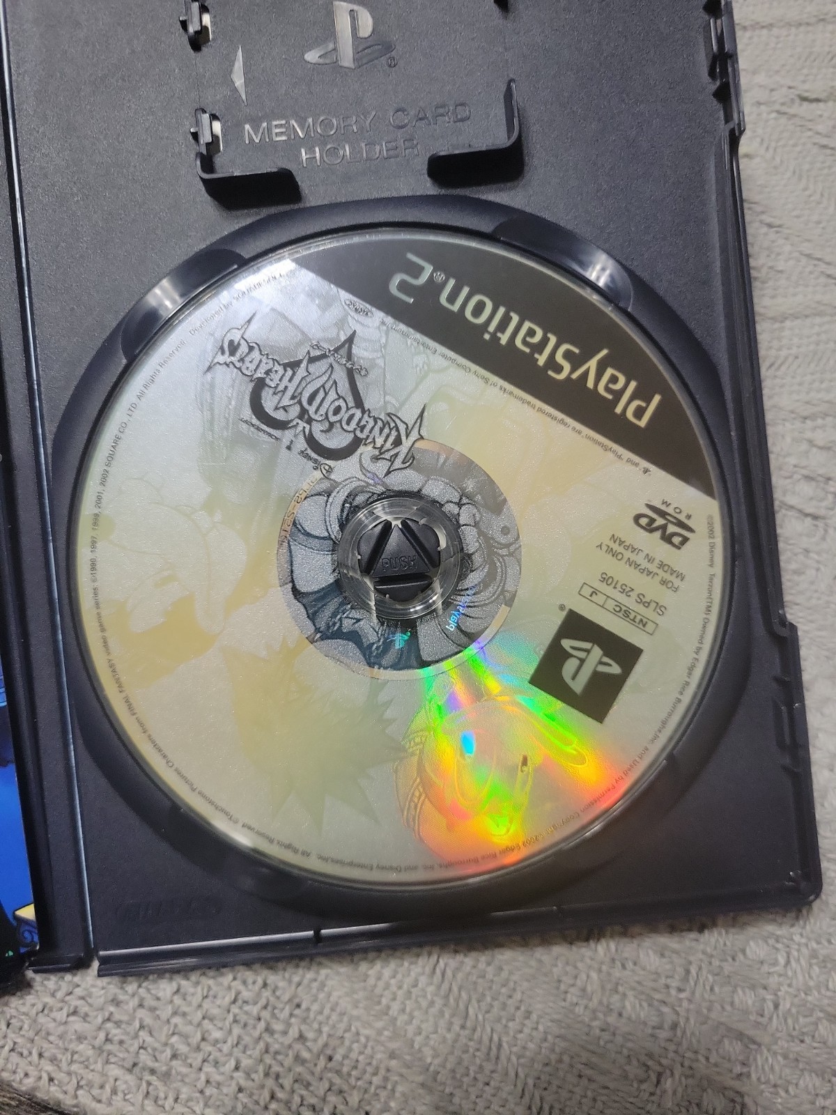 Kingdom Hearts 1 JPN Playstation 2 PS2 Japan Import US Seller CIB GEM MINT Clean