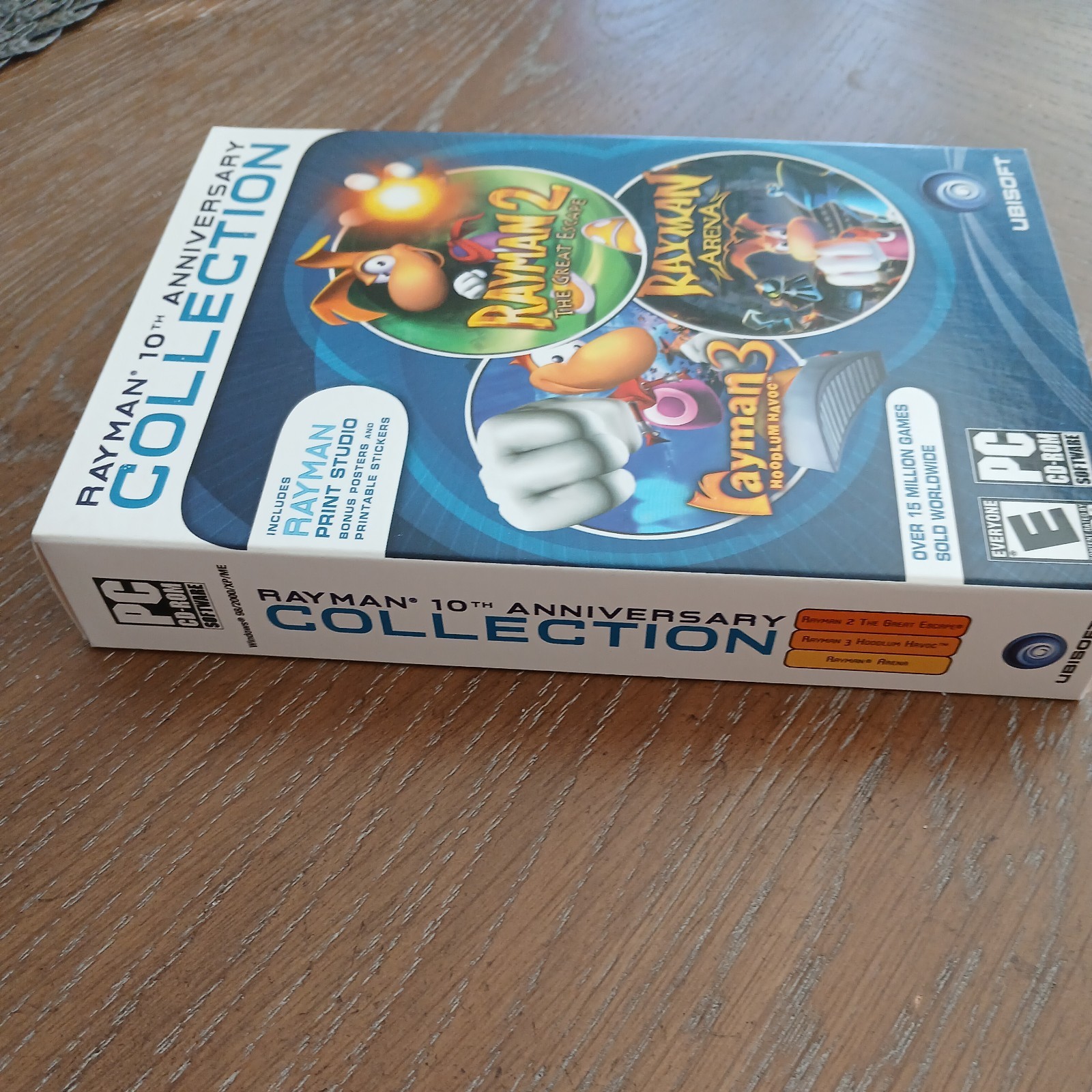 Rayman 10th Anniversary Collection – New Sealed Box – CD-ROM – Includes Print St