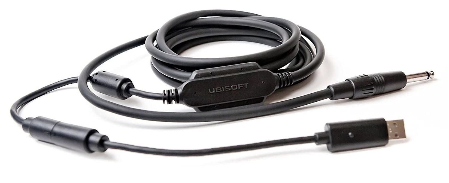 RockSmith Real Tone Cable – 11.25ft Tangle-Free Guitar to Console Connection