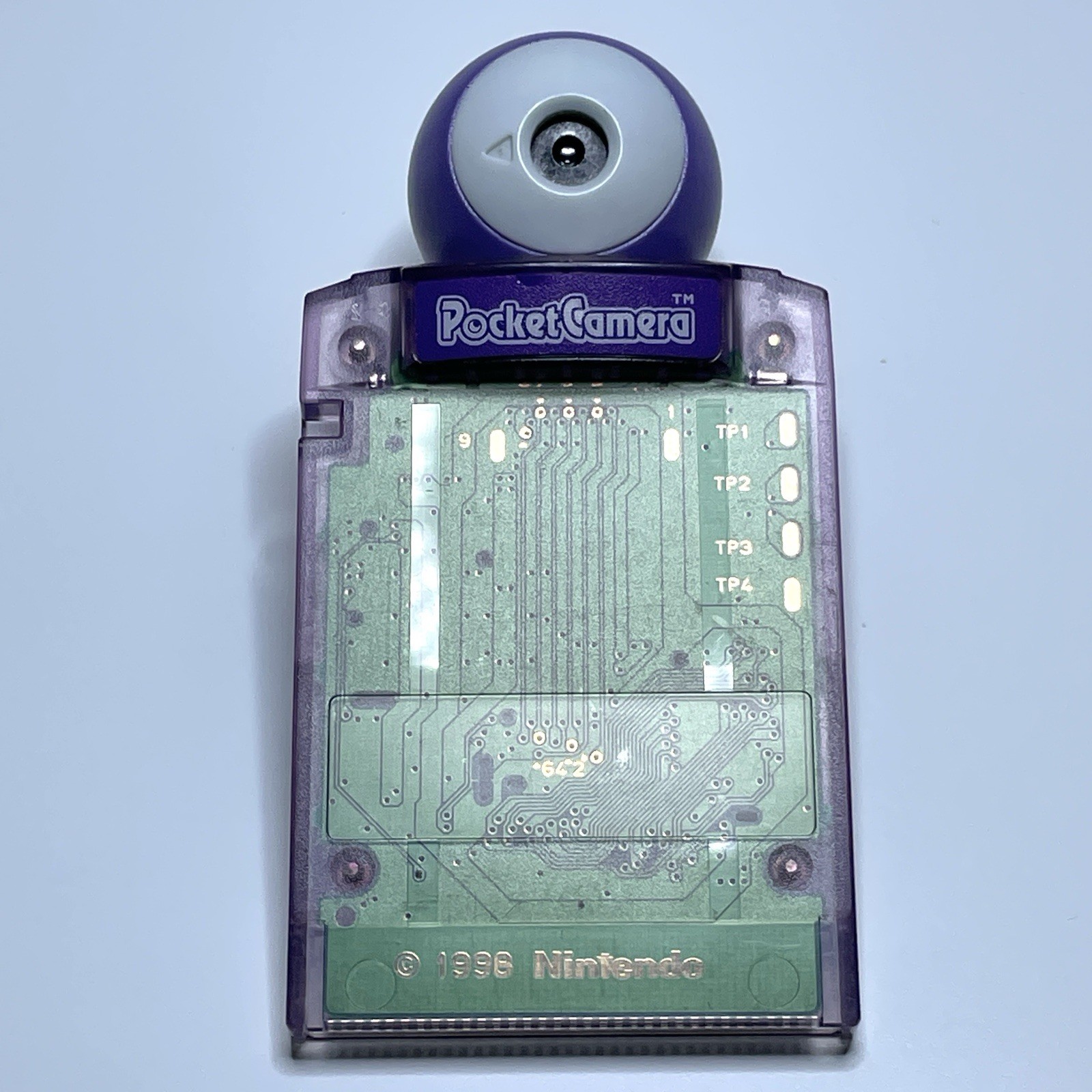 Gameboy Pocket Camera Clear Atomic Purple MGB-006 Nintendo Japan Import TESTED