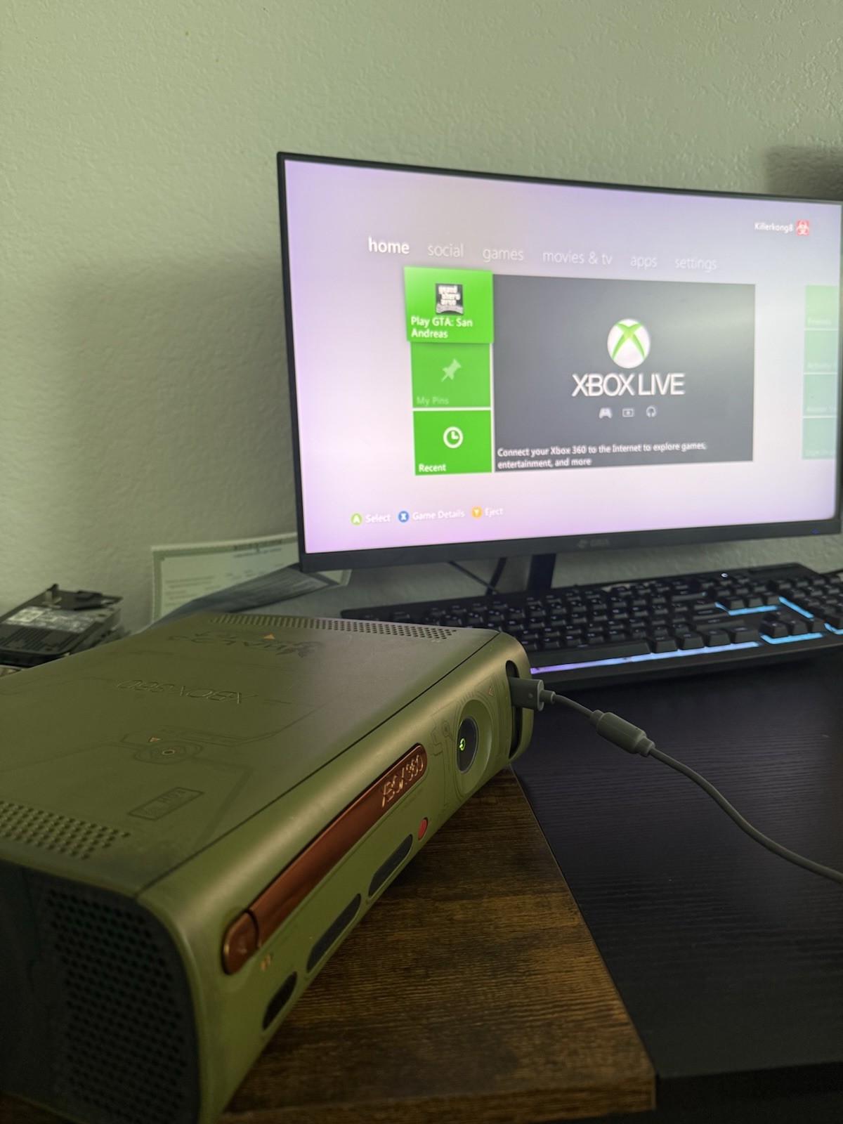 Halo 3 special edition Xbox 360 console *CLEAN* *WORKING*