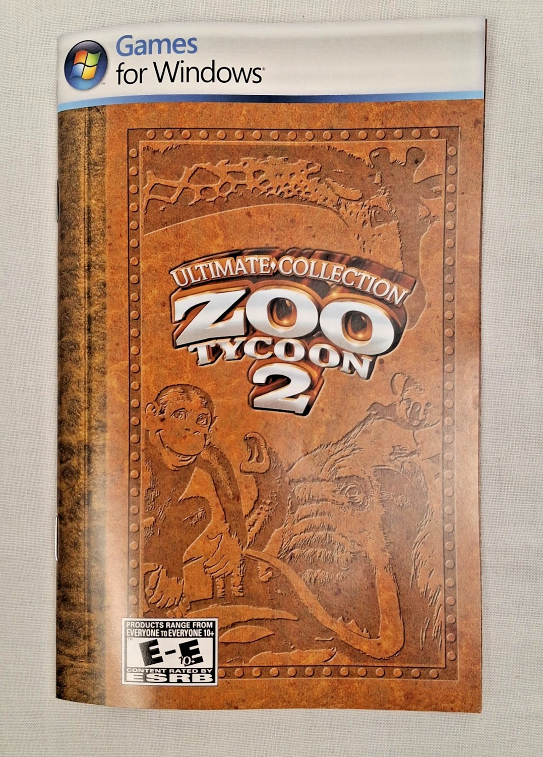 Zoo Tycoon 2: Ultimate Collection PC w/ Case Manual 3 Discs Expansion Pack
