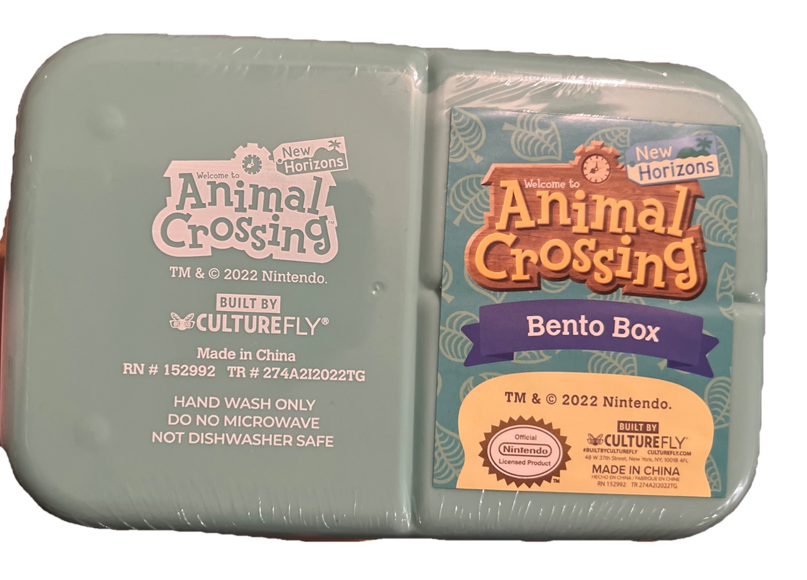 Animal Crossing Bento Box New Horizons 2022 Nintendo Culturefly Factory Sealed