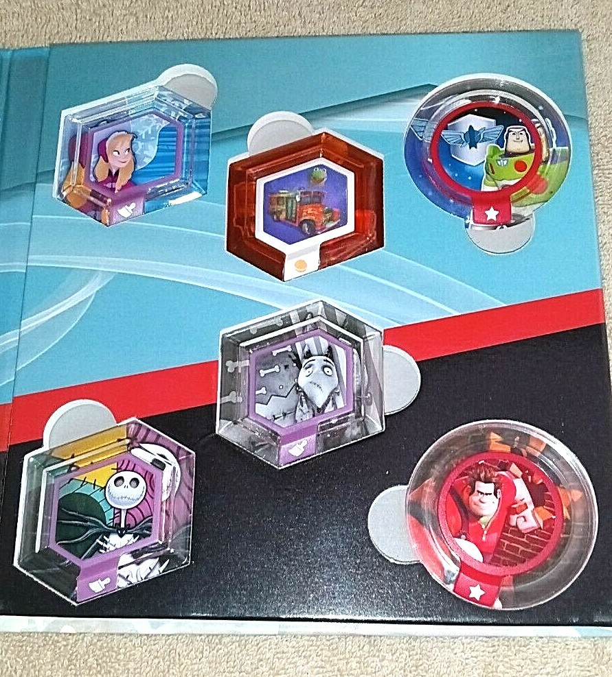 Complete Disney Infinity 1.0 Series 2 Power Disc Album w/ 20 Discs