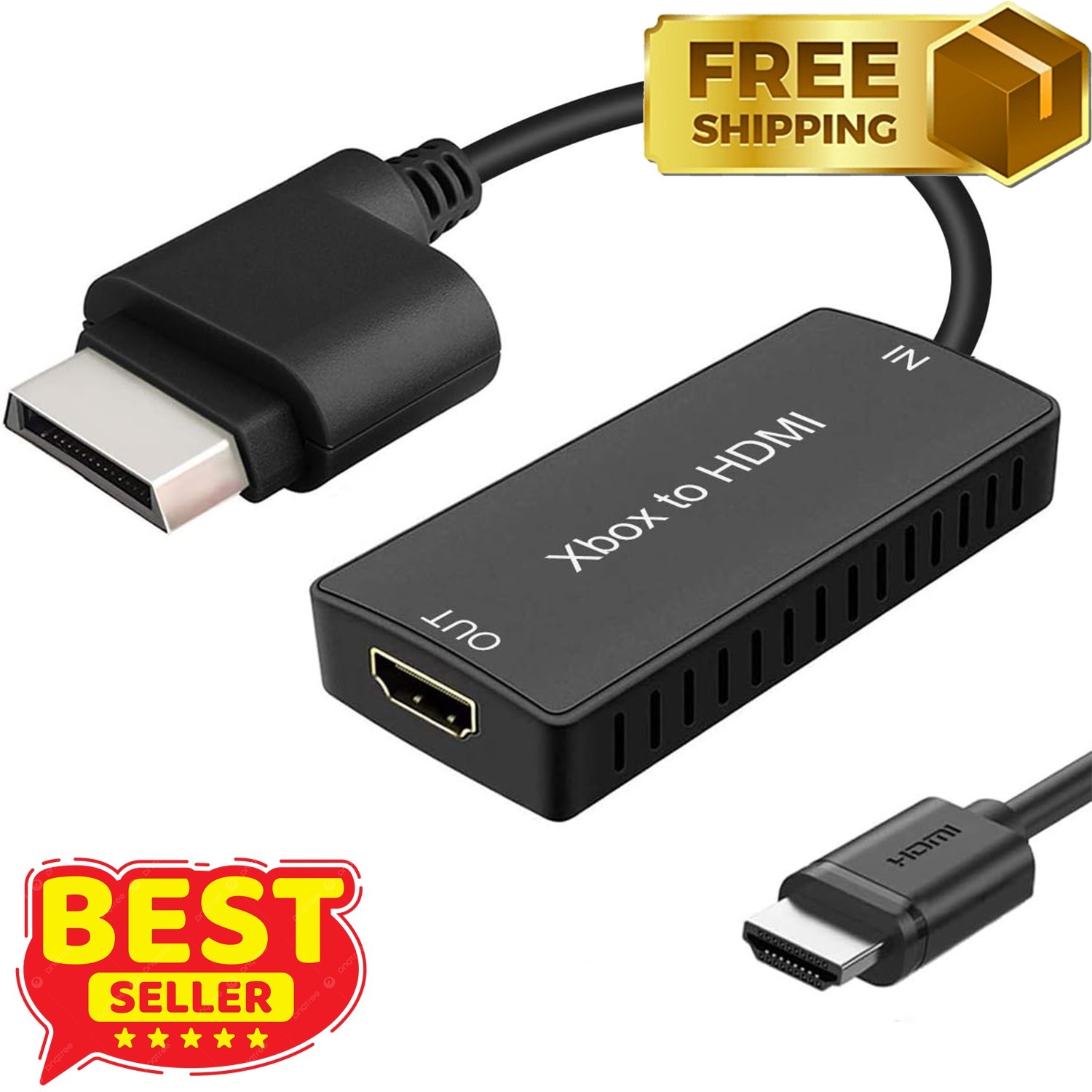 Xbox 360 to HDMI Converter Adapter Cable 720P 1080P HD for Xbox 360 Slim