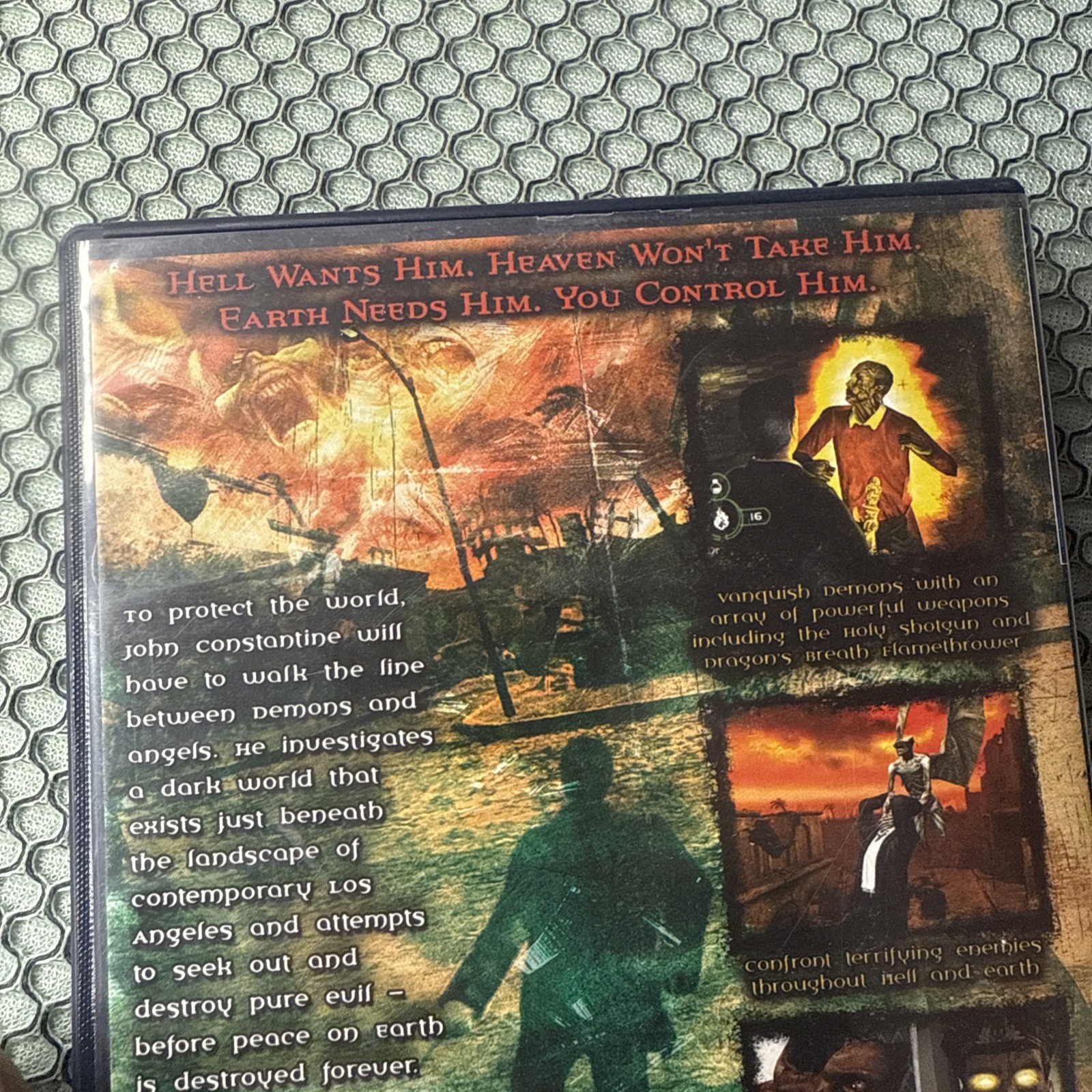 Constantine Sony PlayStation 2 Complete Manual MINT CONDITION PERFECT DISC GEM