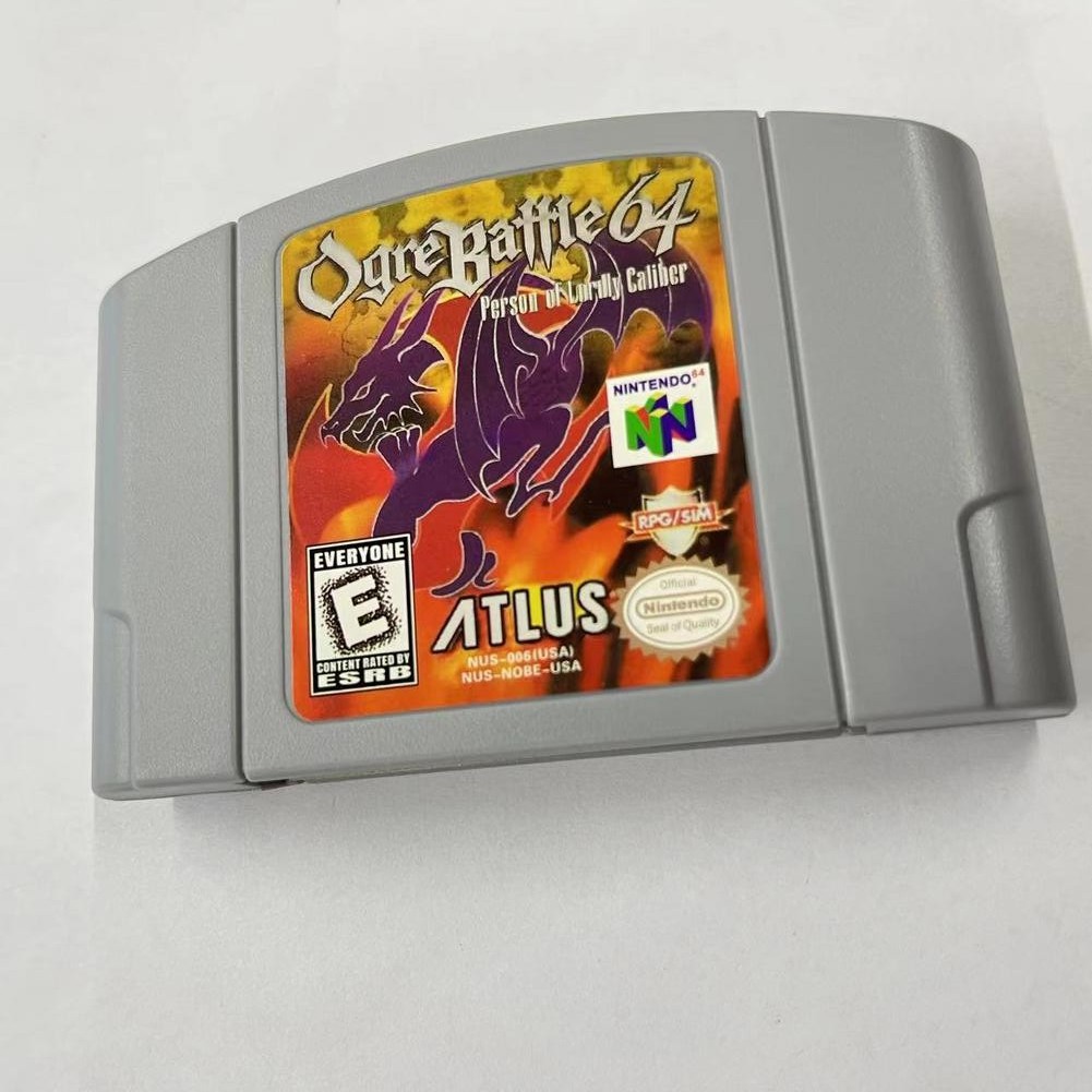 Ogre Battle 64: Person of Lordly Caliber – Nintendo 64 (N64) Hard to find