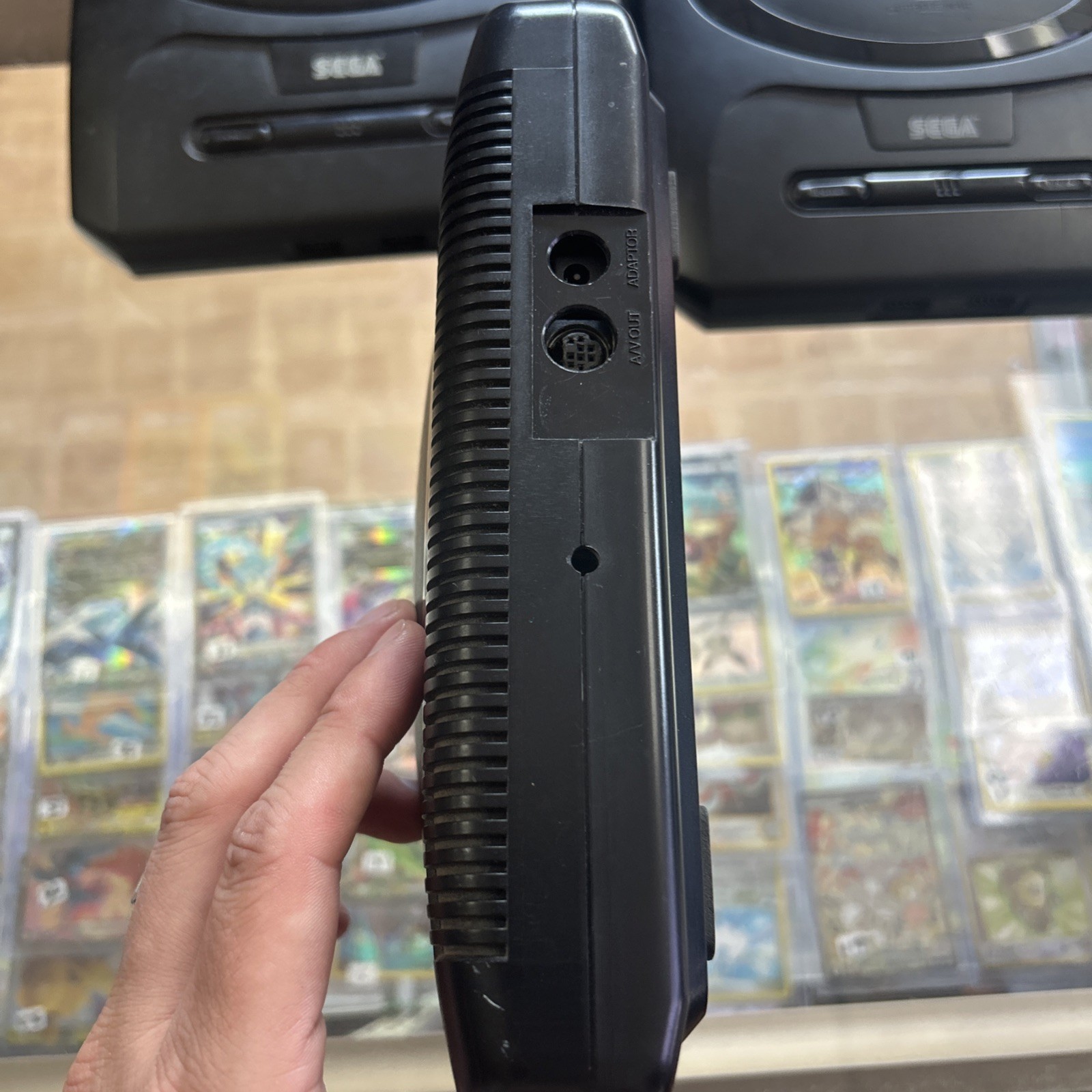 Sega Genesis Console Gaming System Only Black MK-1631 Tested Loose Power Port