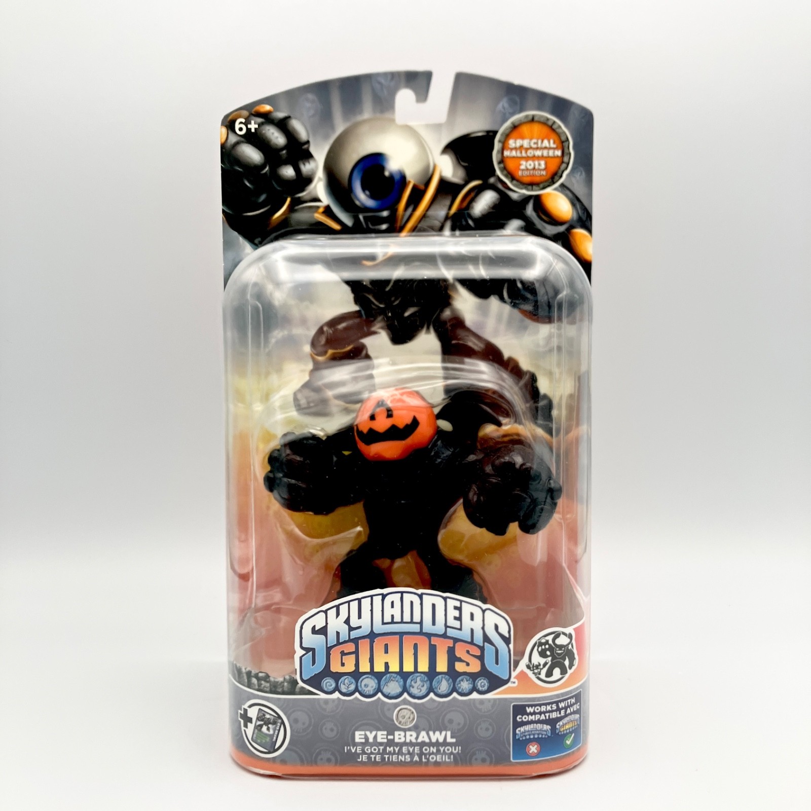 Skylanders Giants Pumpkin Eye Brawl Halloween 2013 Figure Activision NEW SEALED
