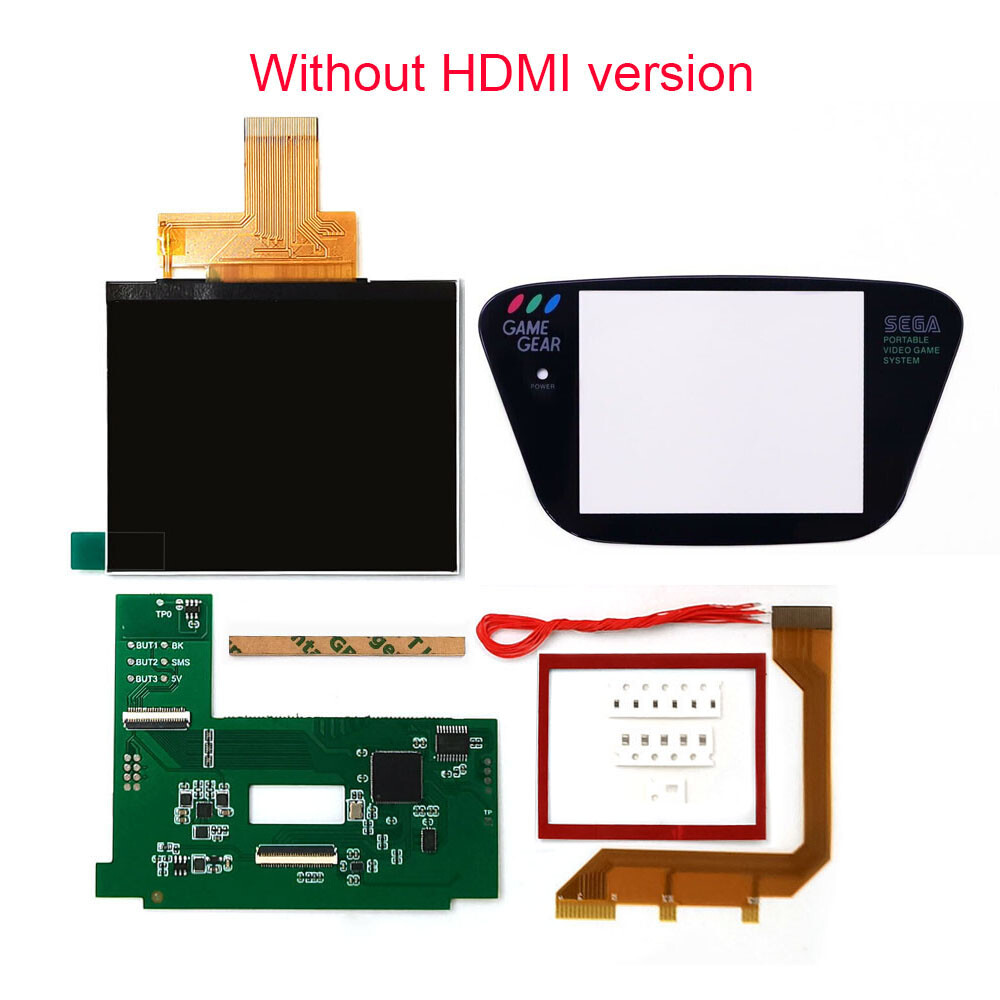 720P HDMI-Compatible 3.5″ 640×480 Retro Pixel IPS LCD Kit For SEGA Game Gear